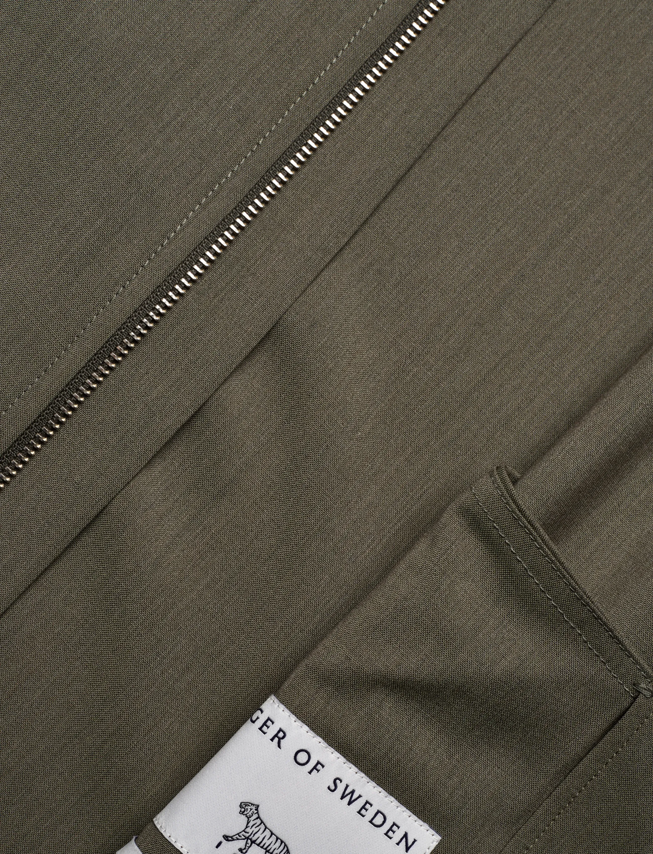 Tiger of Sweden - BARNABY ZIP - Õhukesed jakid - dusty green - 4