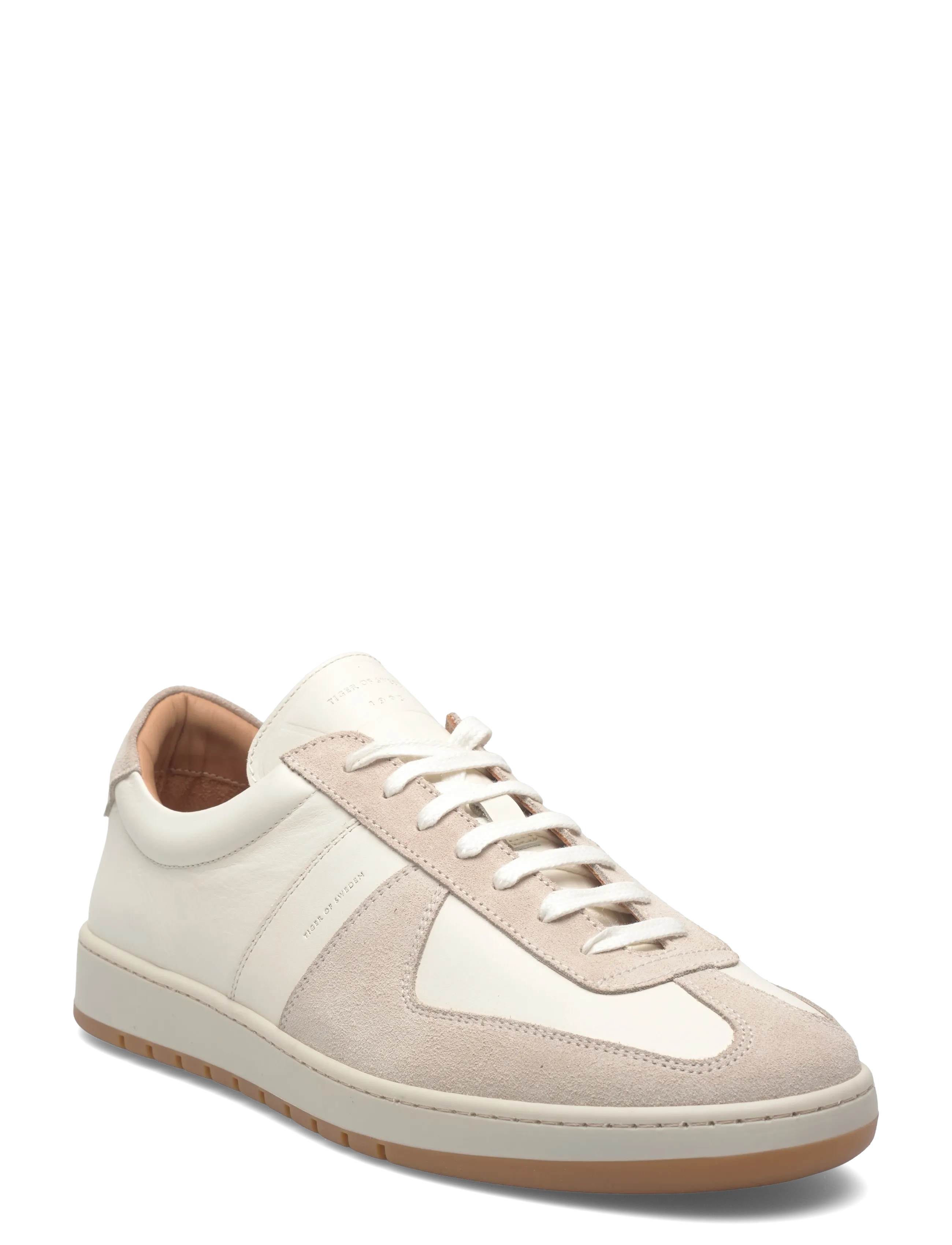 Tiger of Sweden Bellicu, 40, Cream, Sneakers > Sneakers Med Lav Top, Herre