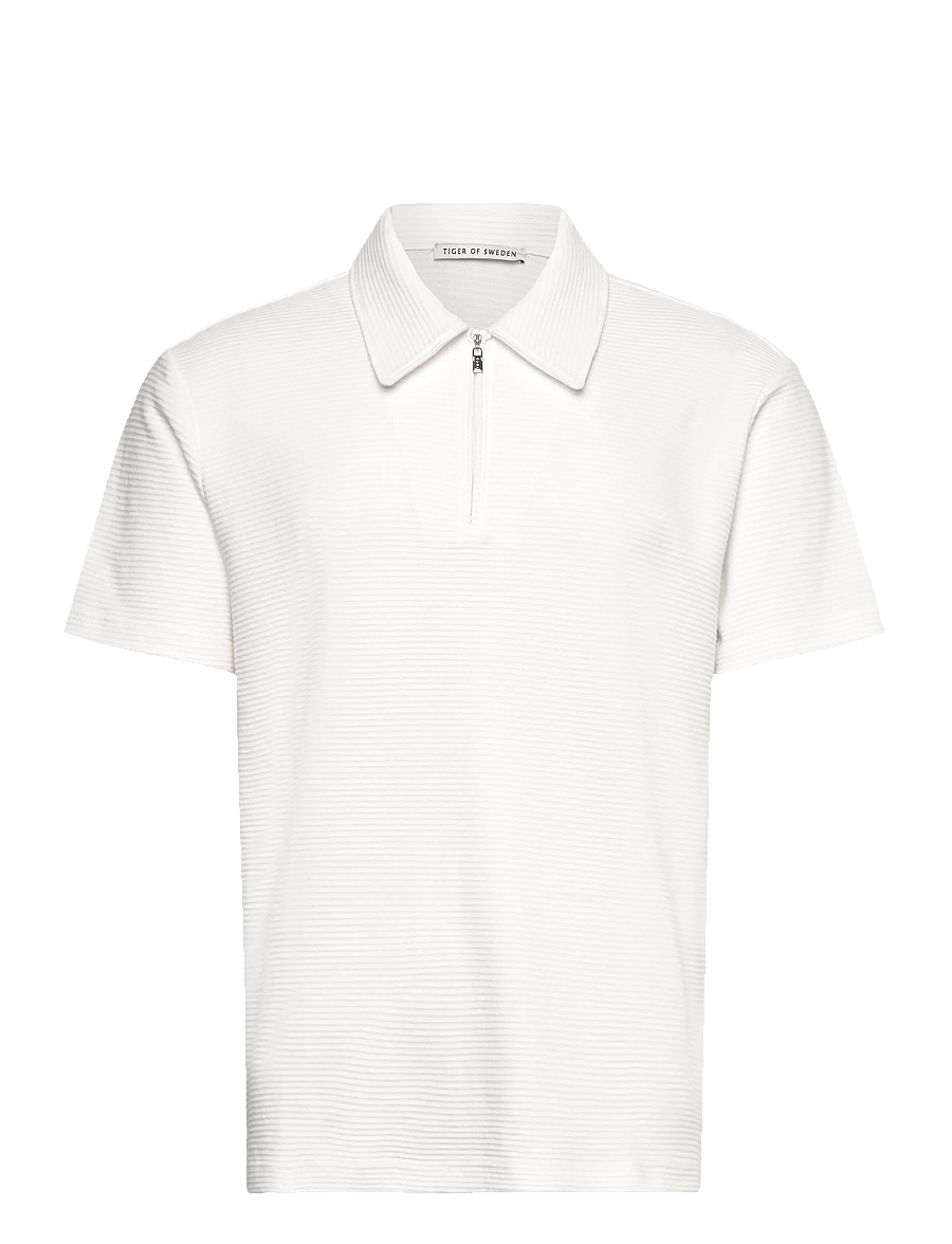 Tiger of Sweden - LARON - gestrickte polohemden - pure white - 1
