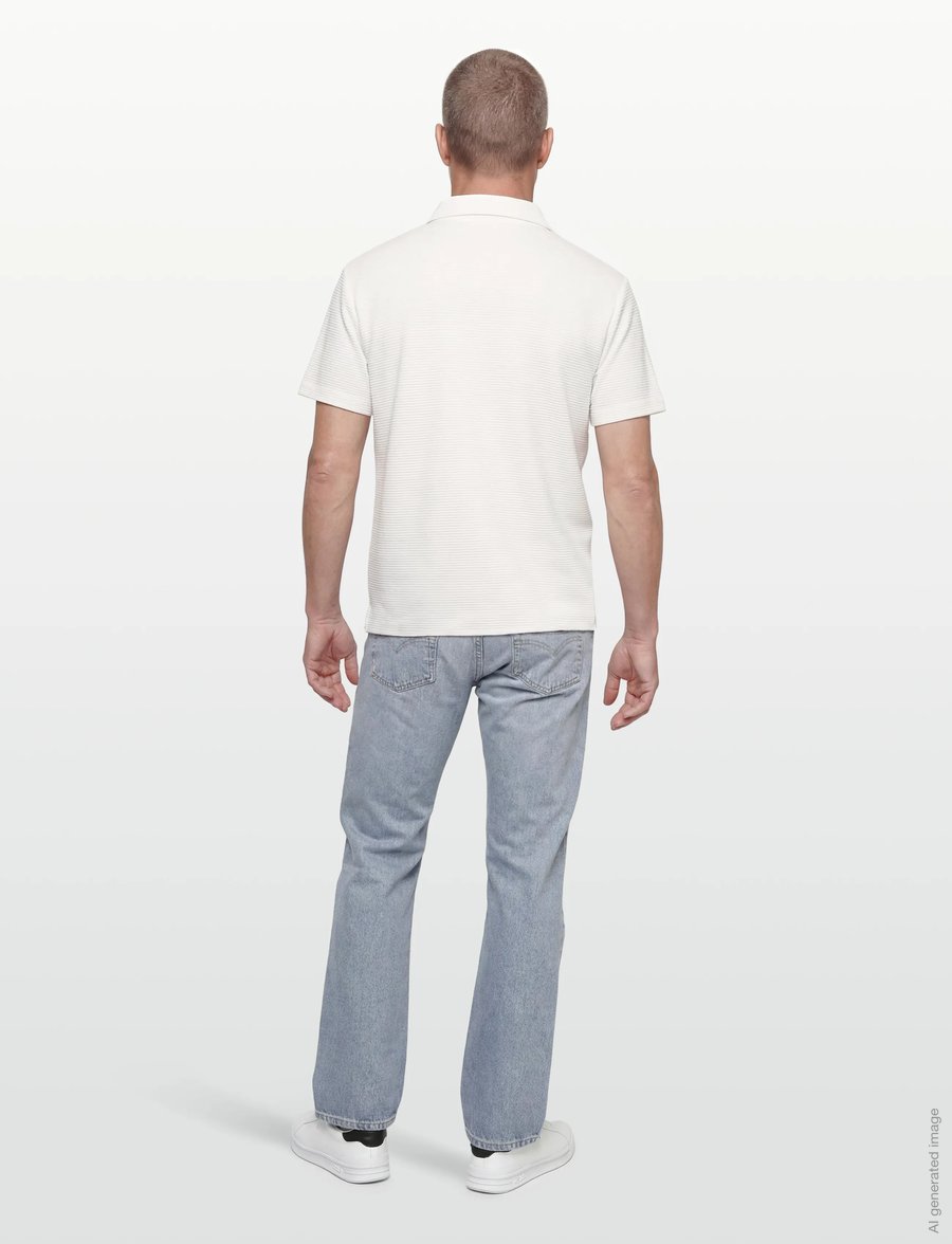 Tiger of Sweden - LARON - gestrickte polohemden - pure white - 4