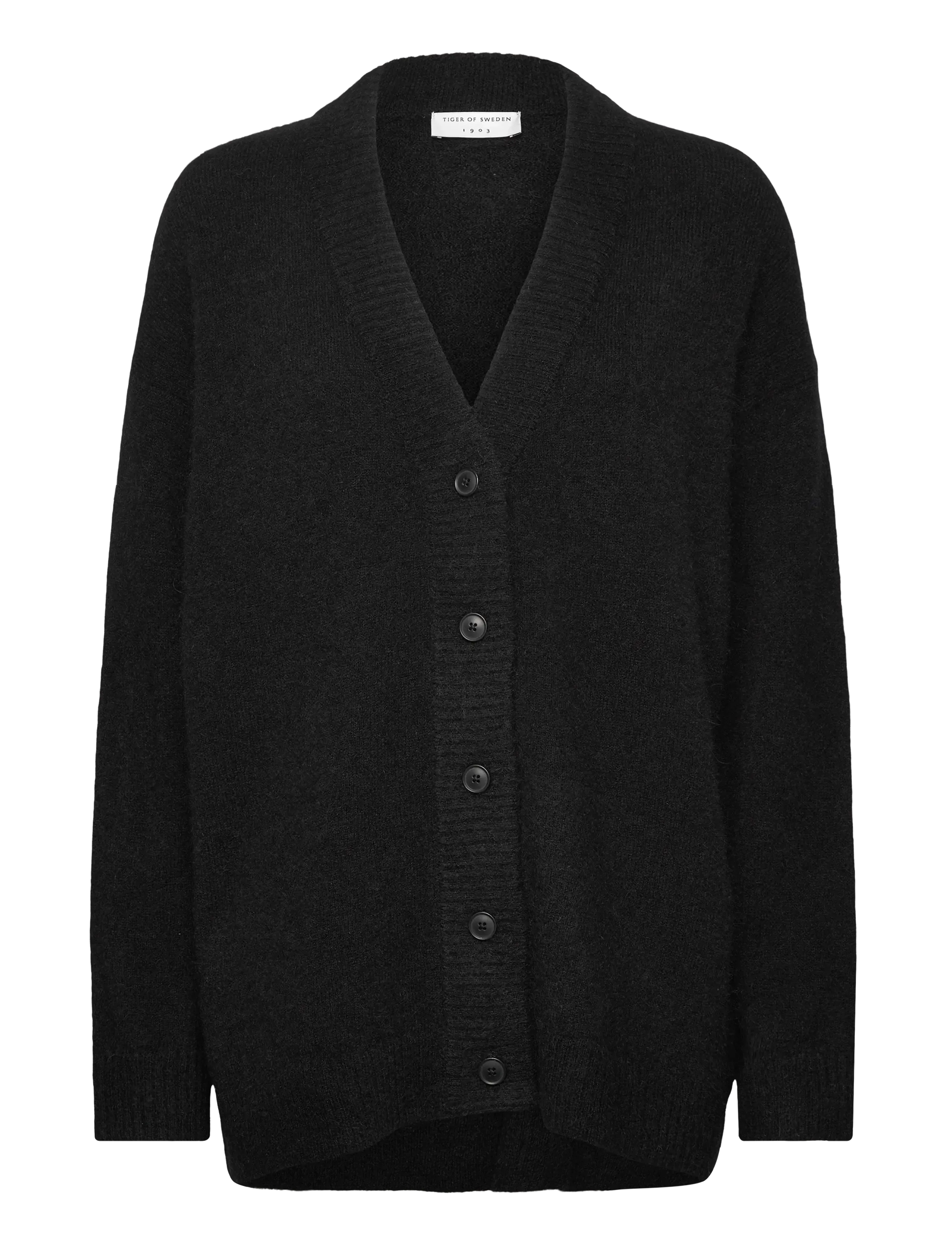 Tiger of Sweden Ilaria Rws, M, Knitwear, Schwarz - Cardigans, Frauen