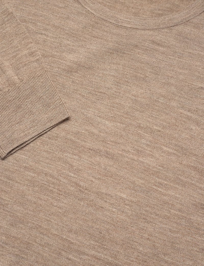 Tiger of Sweden - CONNOR RWS - knitted round necks - beige melange - 2