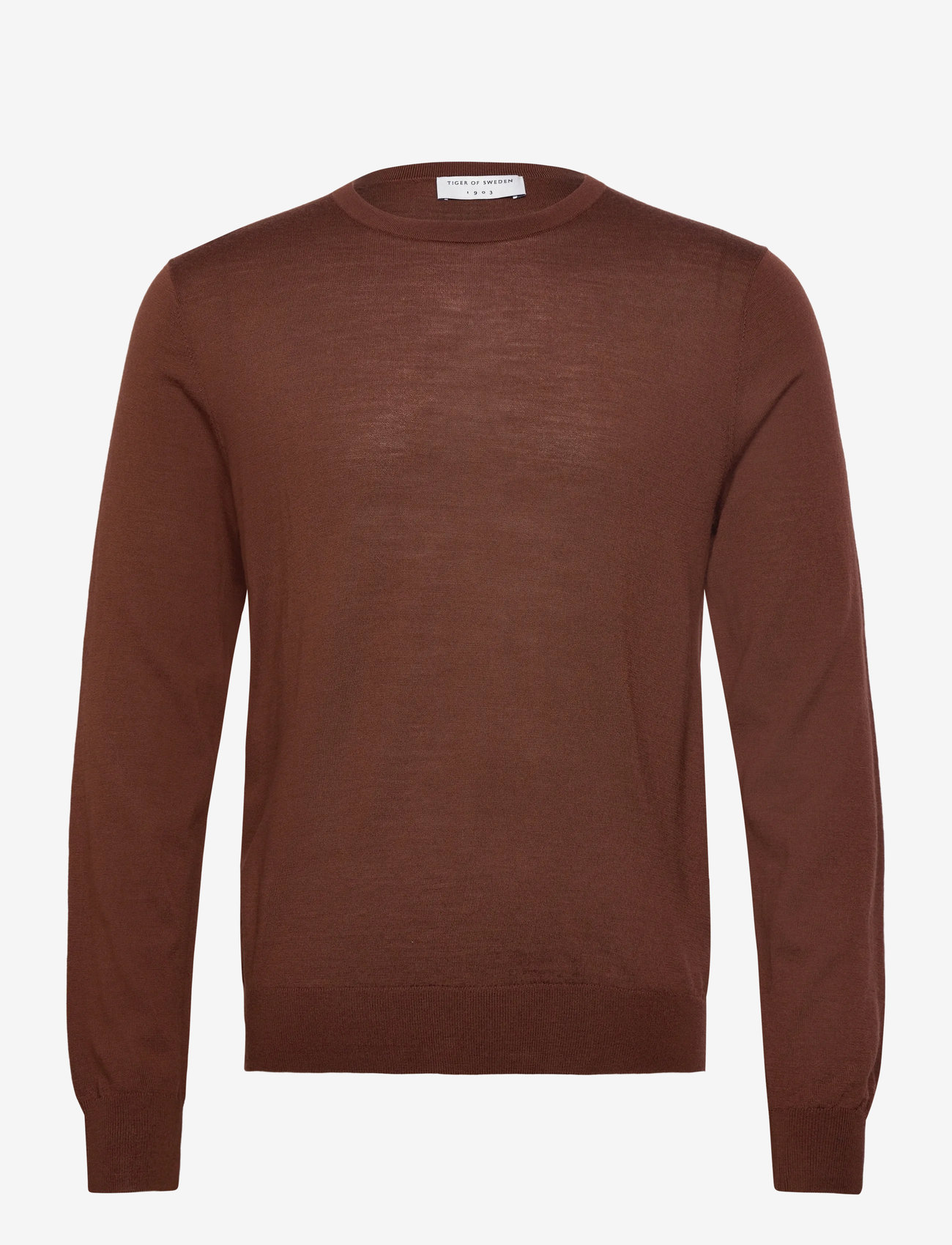 Tiger of Sweden - CONNOR RWS - rundhalsad - warm chokolate - 0