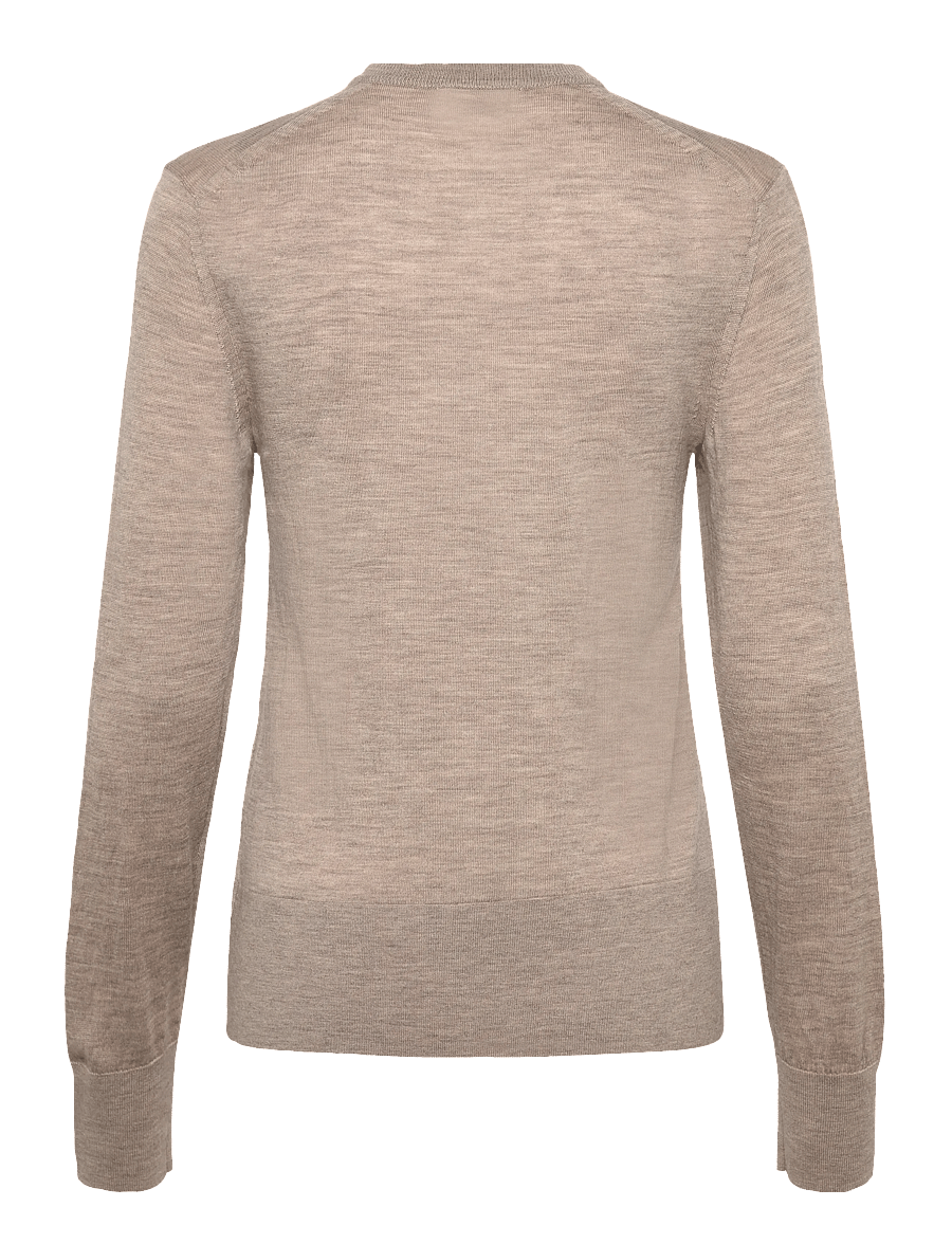 Tiger of Sweden - HAUL RWS - striktrøjer - light beige melange - 1
