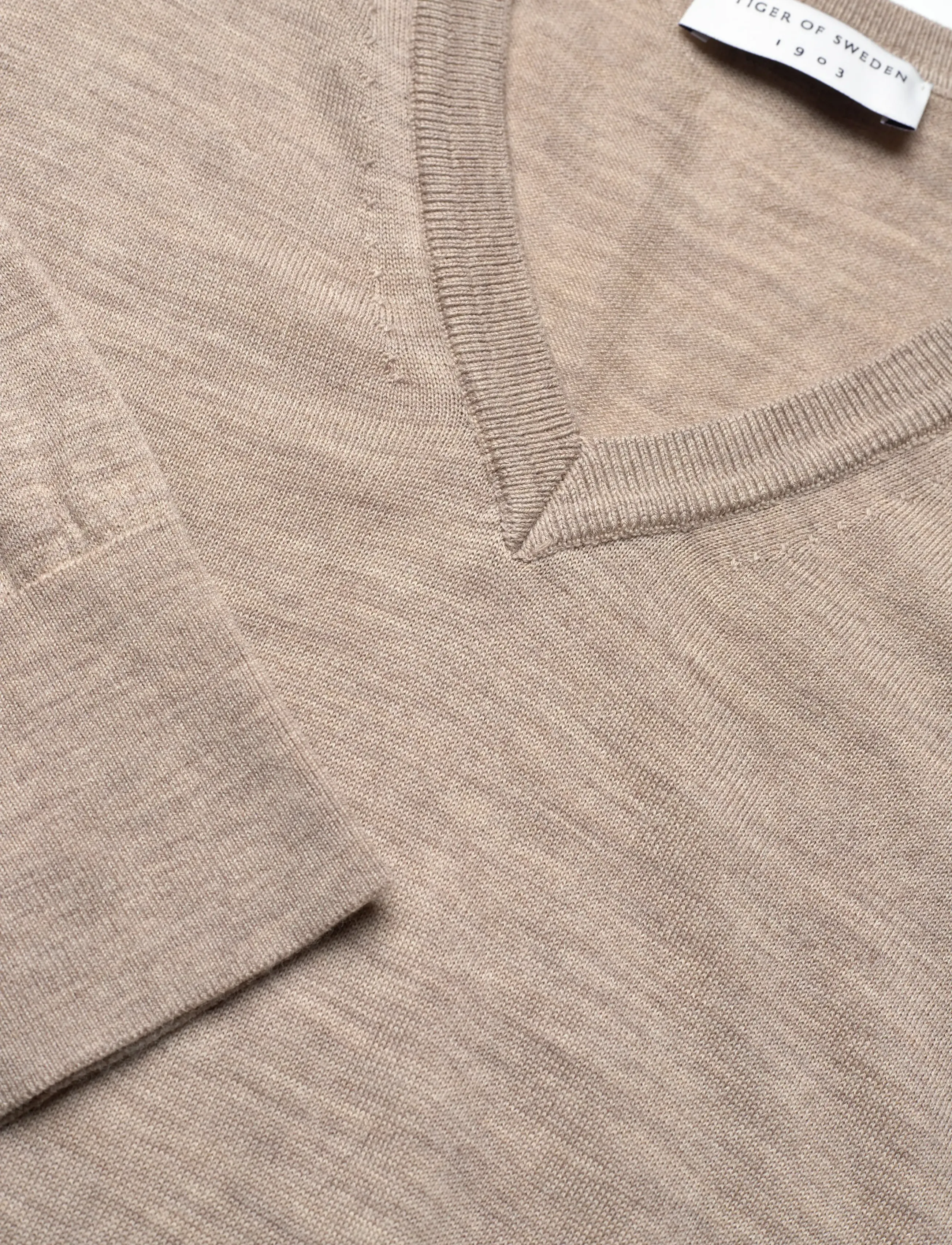Tiger of Sweden - HAUL RWS - pulls - light beige melange - 2