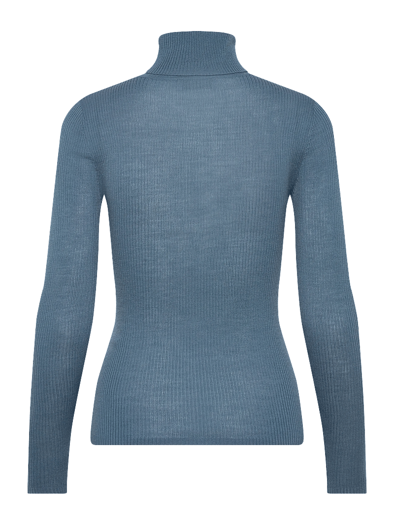 Tiger of Sweden - CAPRIO RWS - kõrge kaelusega kudumid - stone blue - 1