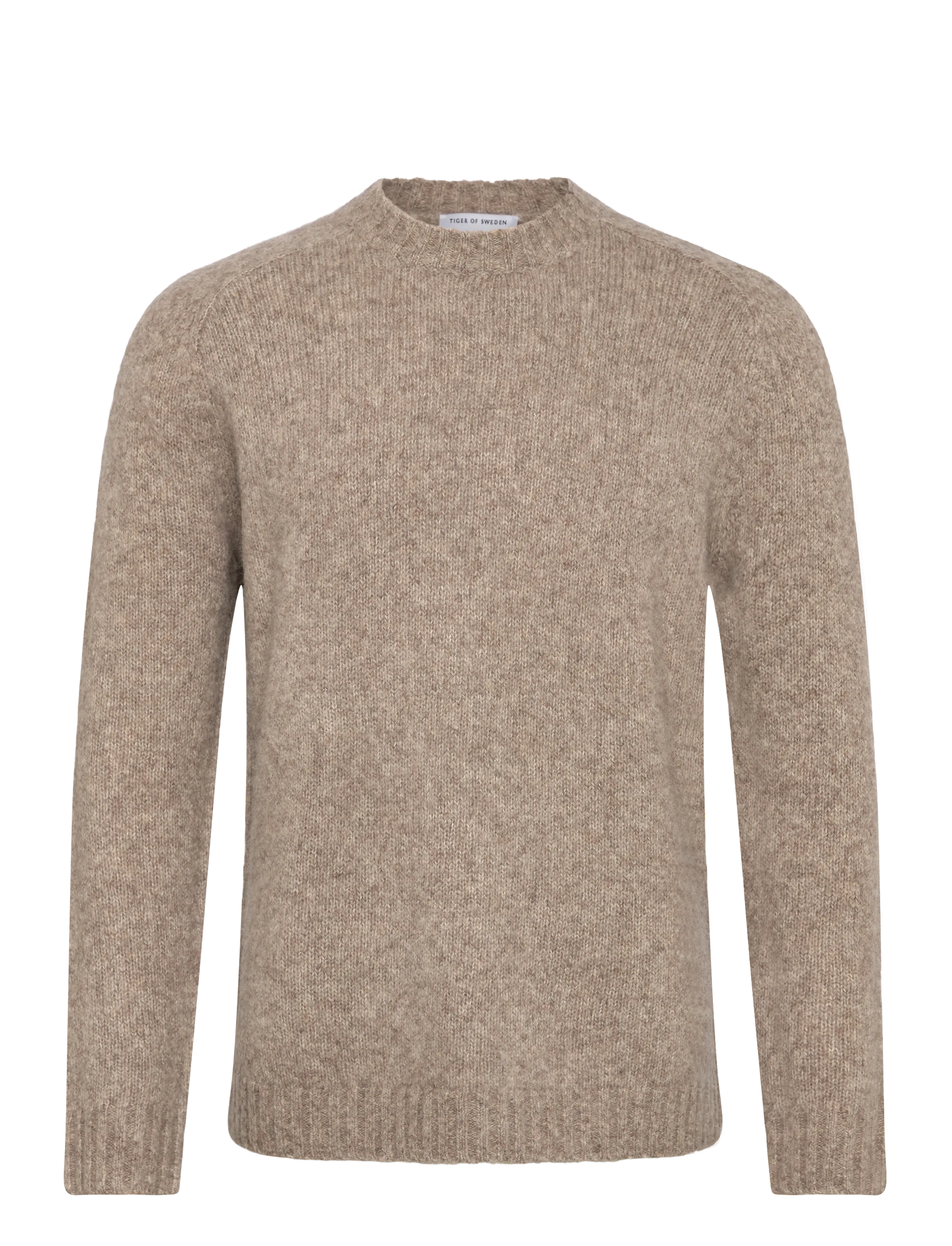 Tiger of Sweden Adryan Rws, L, Knitwear, Beige - Round Necks, Männerswear