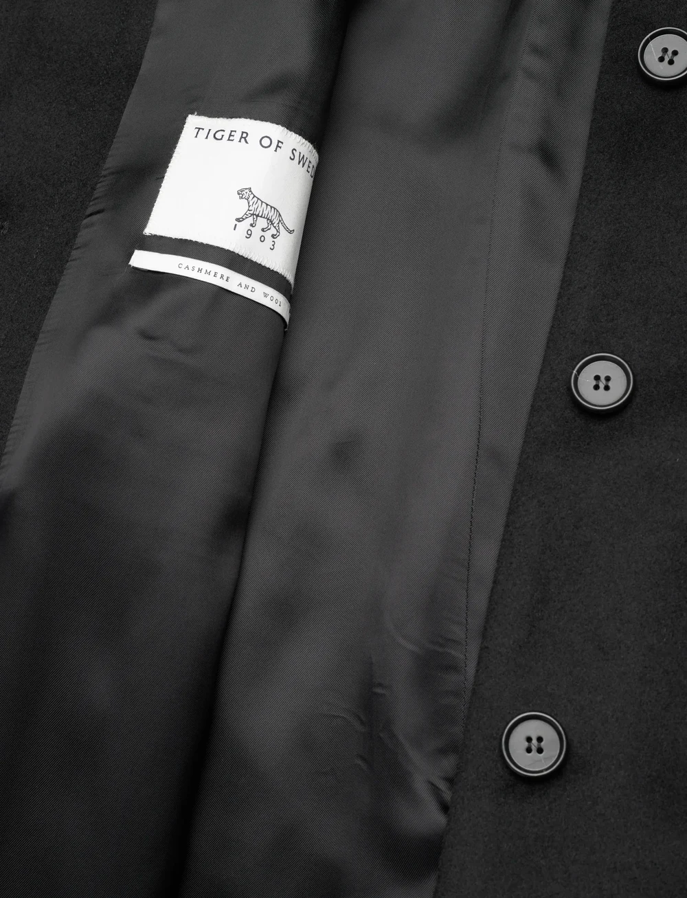 Tiger of Sweden - Farren - wollmäntel - black - 4