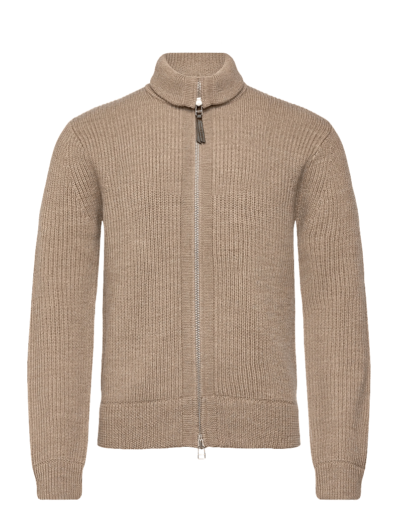 Tiger of Sweden - Niall - full zip tröjor - beige melange - 2