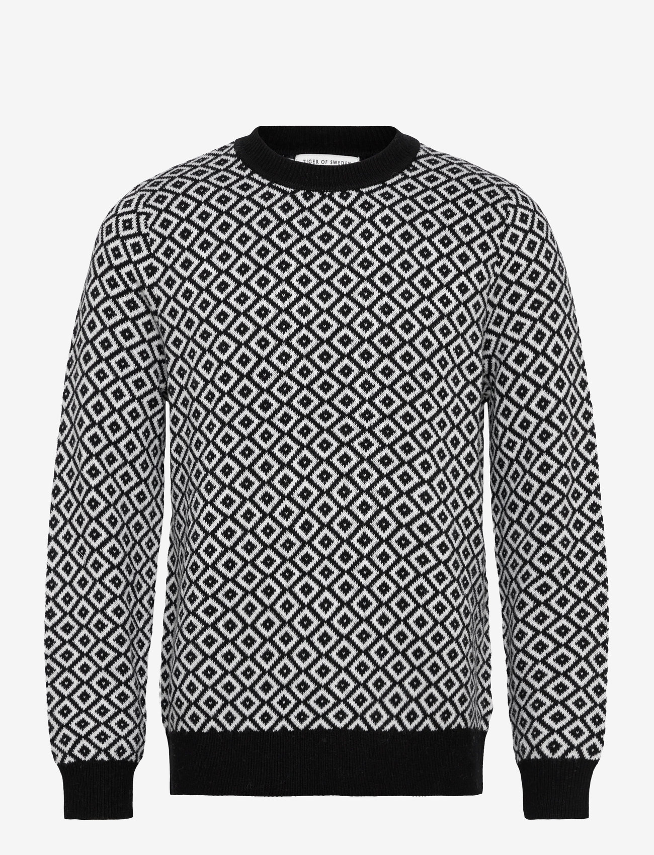 Tiger of Sweden - NYLE RWS - Ümmarguse kaelusega kudumid - cream white - 0