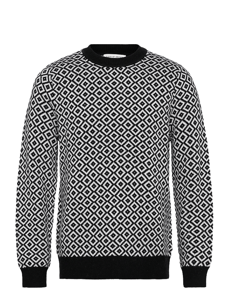 Tiger of Sweden - NYLE RWS - Ümmarguse kaelusega kudumid - cream white - 0