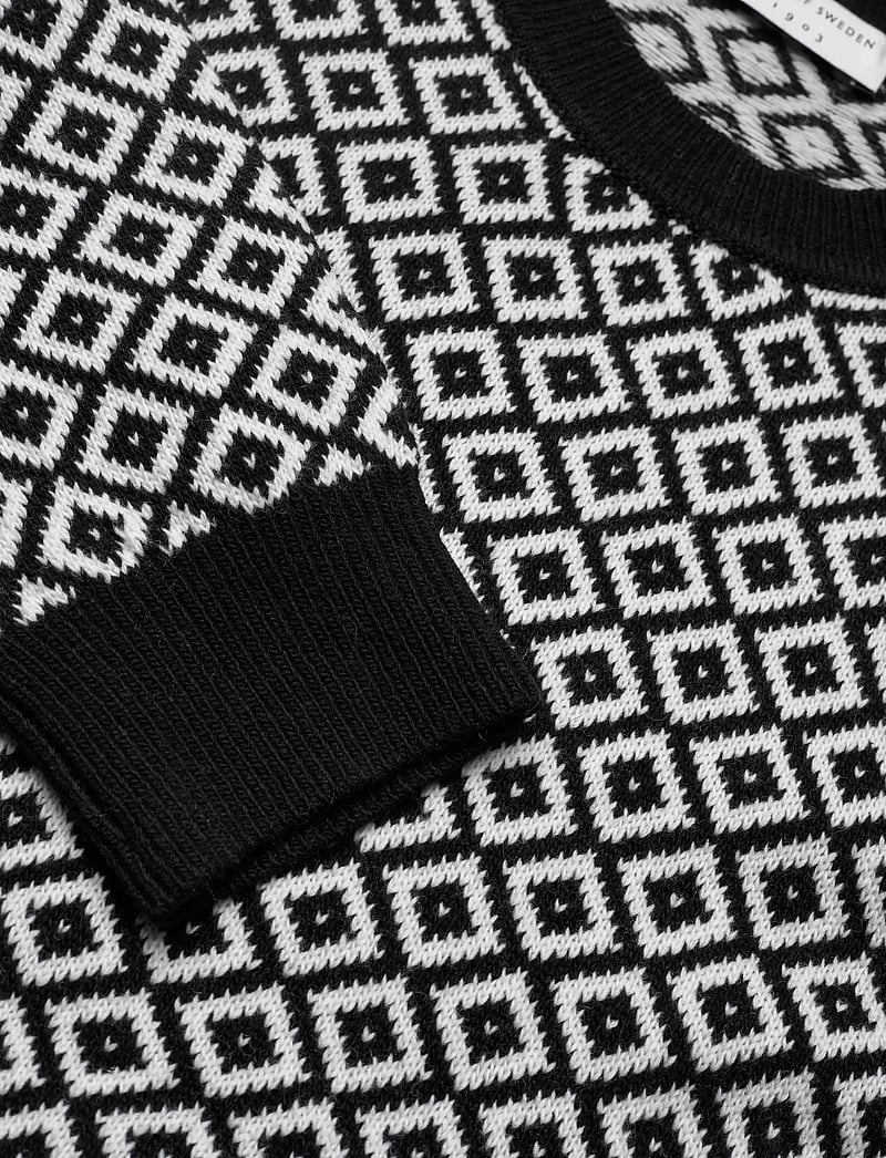 Tiger of Sweden - NYLE RWS - Ümmarguse kaelusega kudumid - cream white - 2