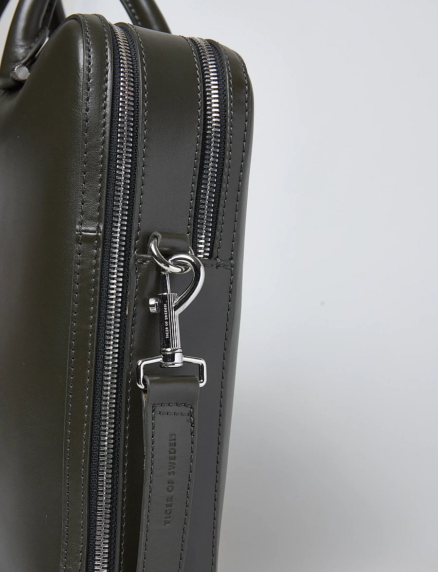 Tiger of Sweden - VALISE L - osta olukorra järgi - bright olive - 4