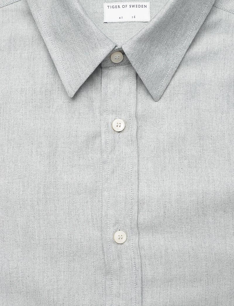 Tiger of Sweden - SPENSER - tavalised t-särgid - lt grey - 2