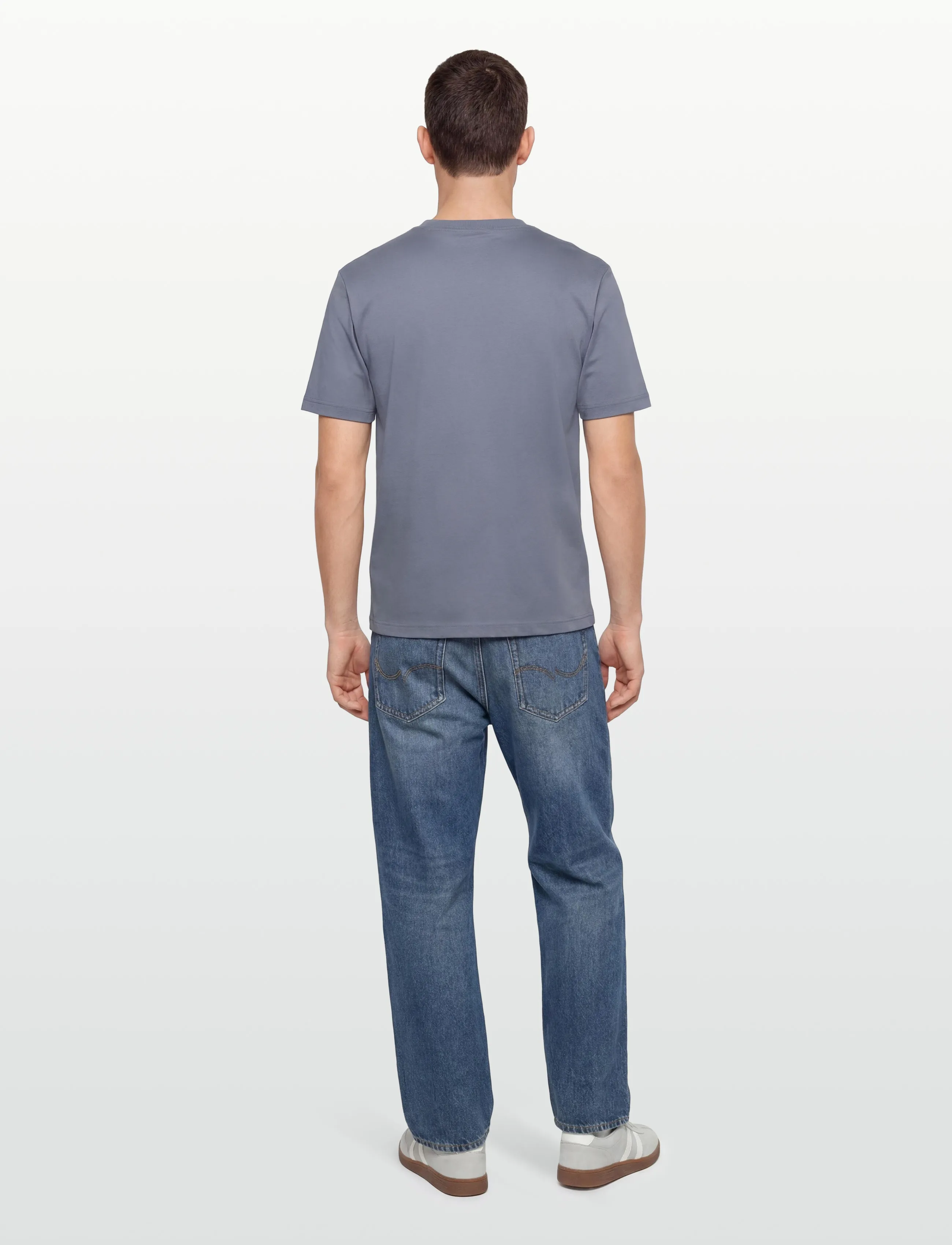 Tiger of Sweden - PRO NB - kortärmade t-shirts - dull blue - 4