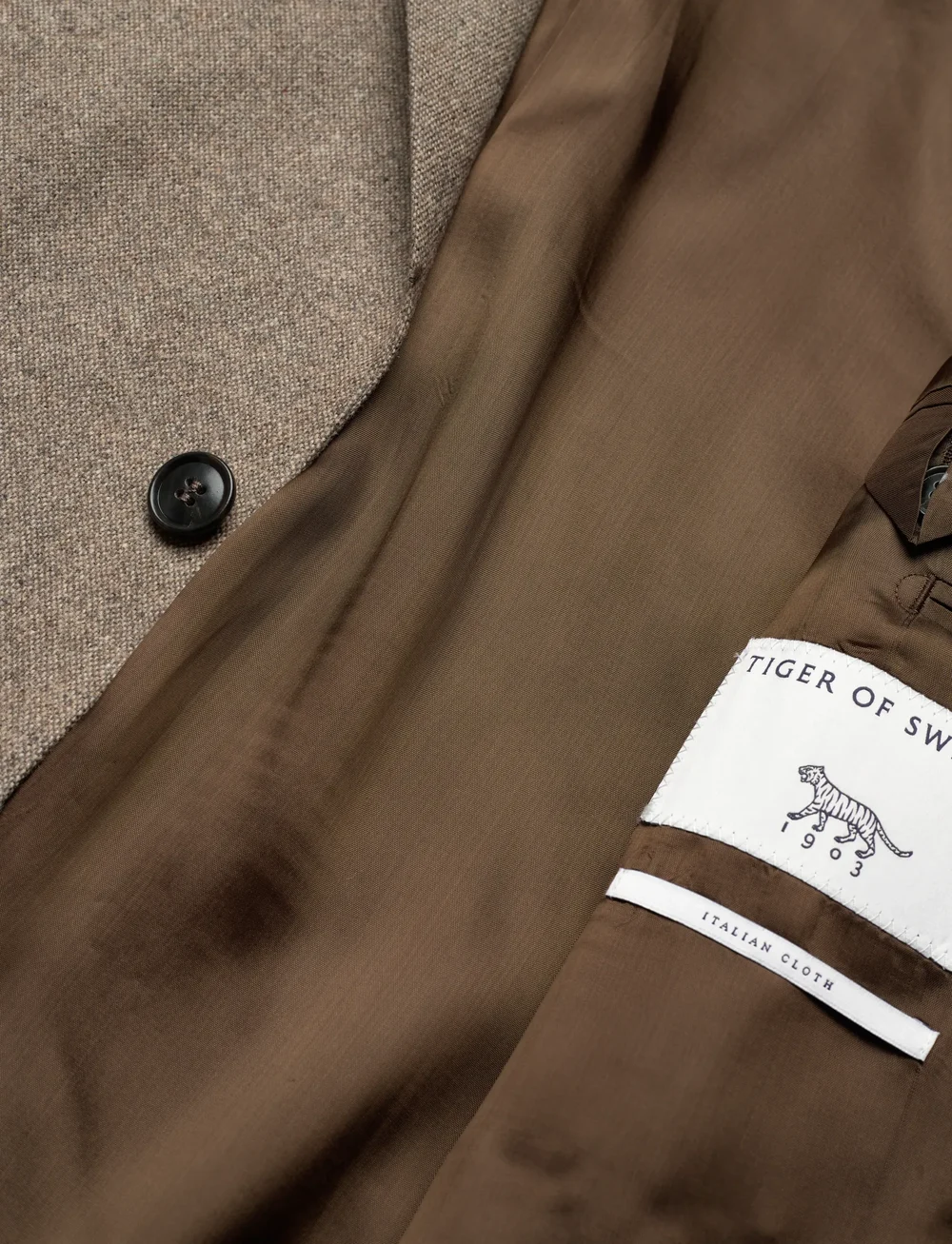 Tiger of Sweden - JUSTIN P - einreiher - burlywood - 4