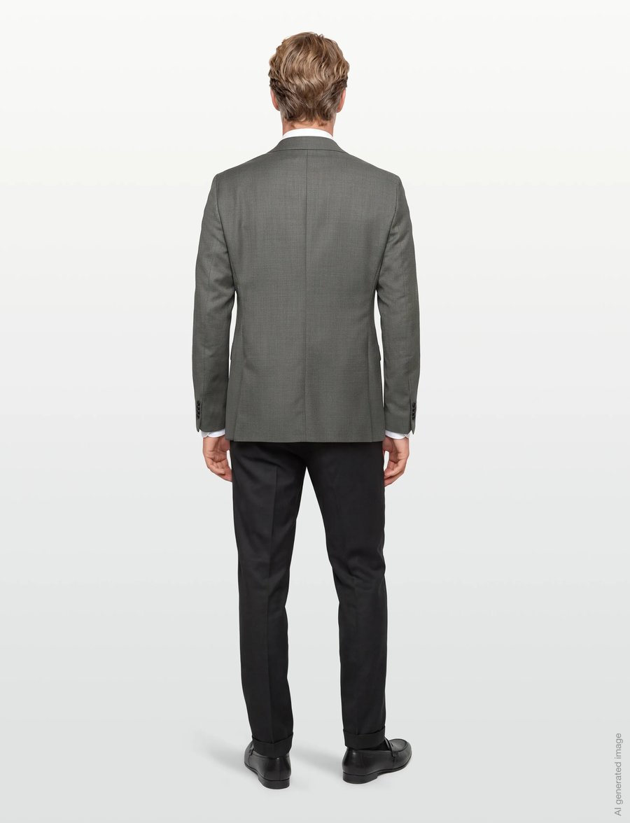 Tiger of Sweden - EASE - enkeltradede blazere - shadow - 4