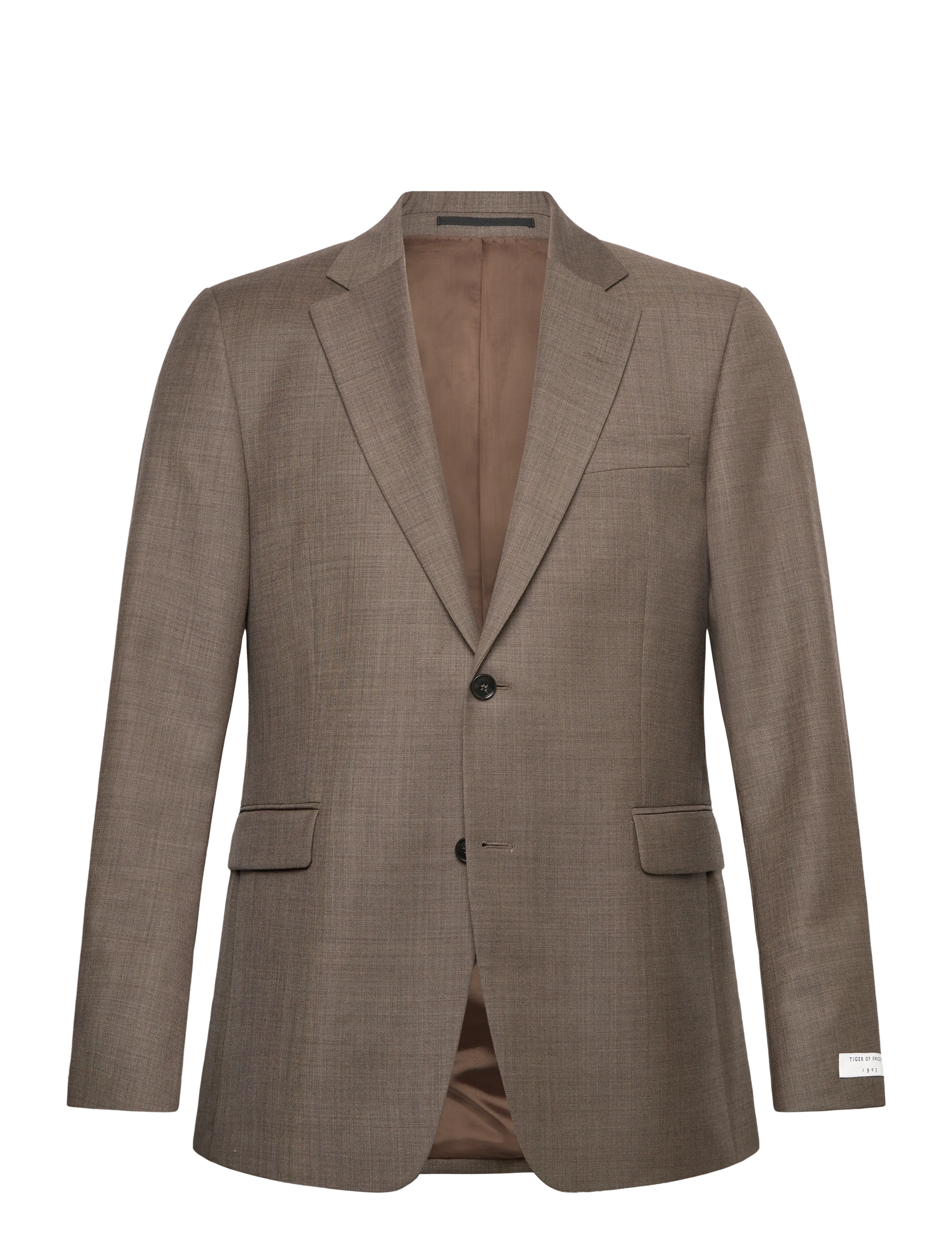 Tiger of Sweden Justin, 50 Regular, Blazer, Braun - Single Breasted Männerswear