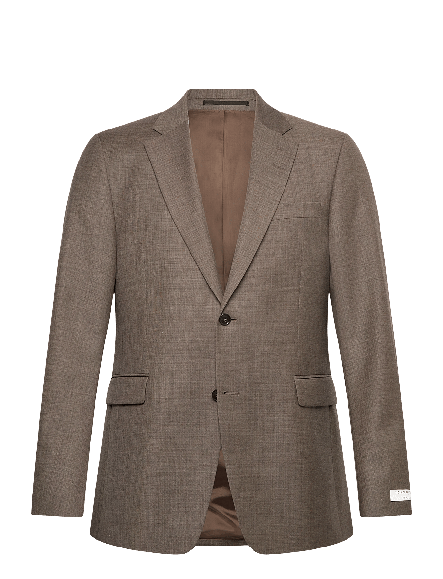 Tiger of Sweden - JUSTIN - enkeltradede blazere - brown - 0