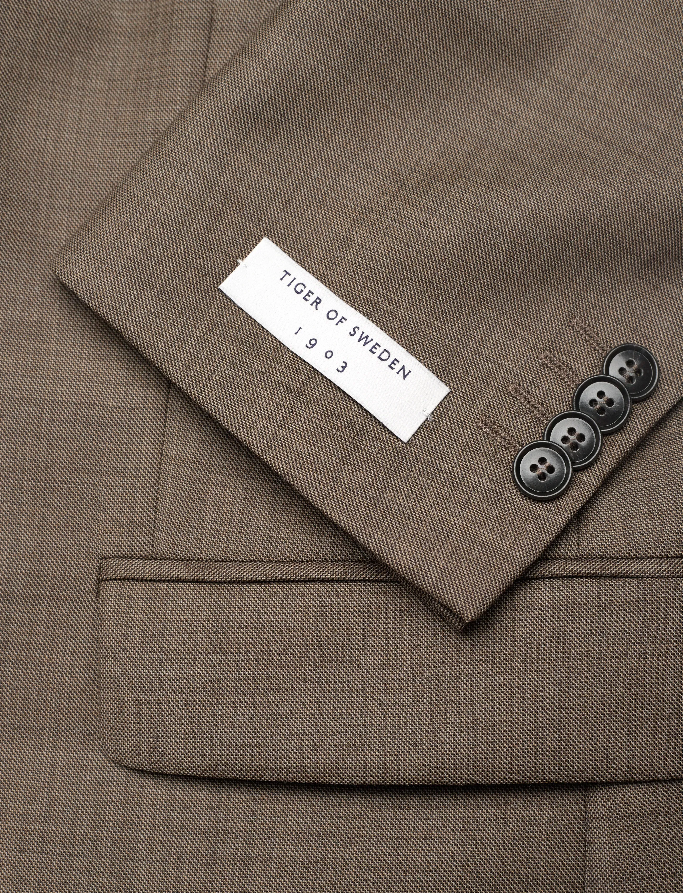 Tiger of Sweden - JUSTIN - enkeltradede blazere - brown - 3