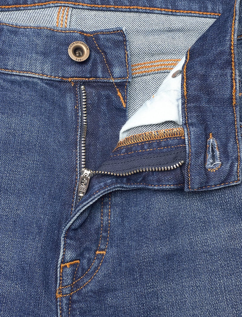 Tiger of Sweden - PISTOLERO Taft - kitsad teksad - medium blue - 3