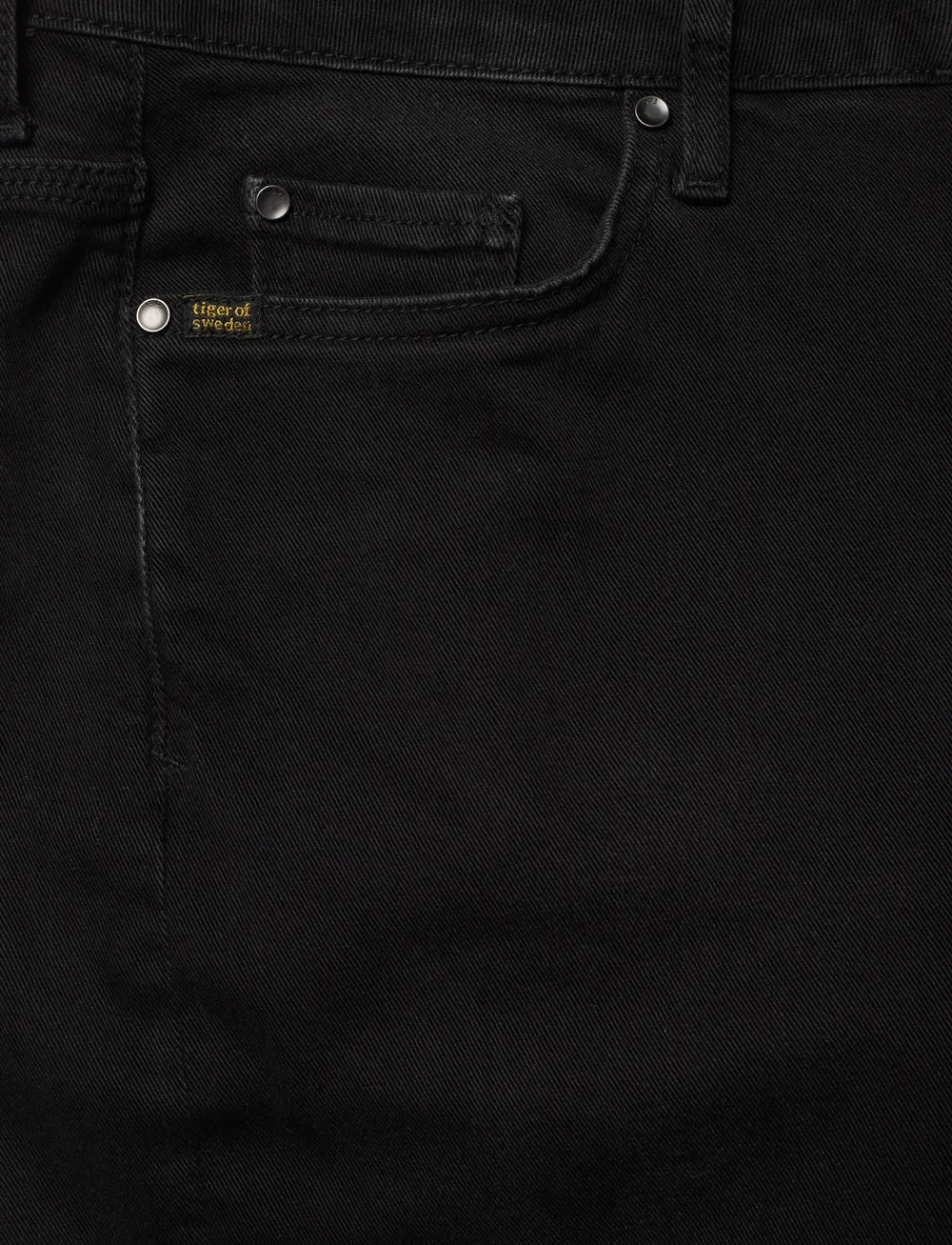 Tiger of Sweden - Maggie Valley - kitsad teksad - black - 2