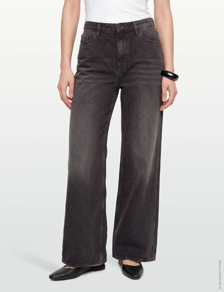 Tiger of Sweden - Kinne Halton - brede jeans - black - 3