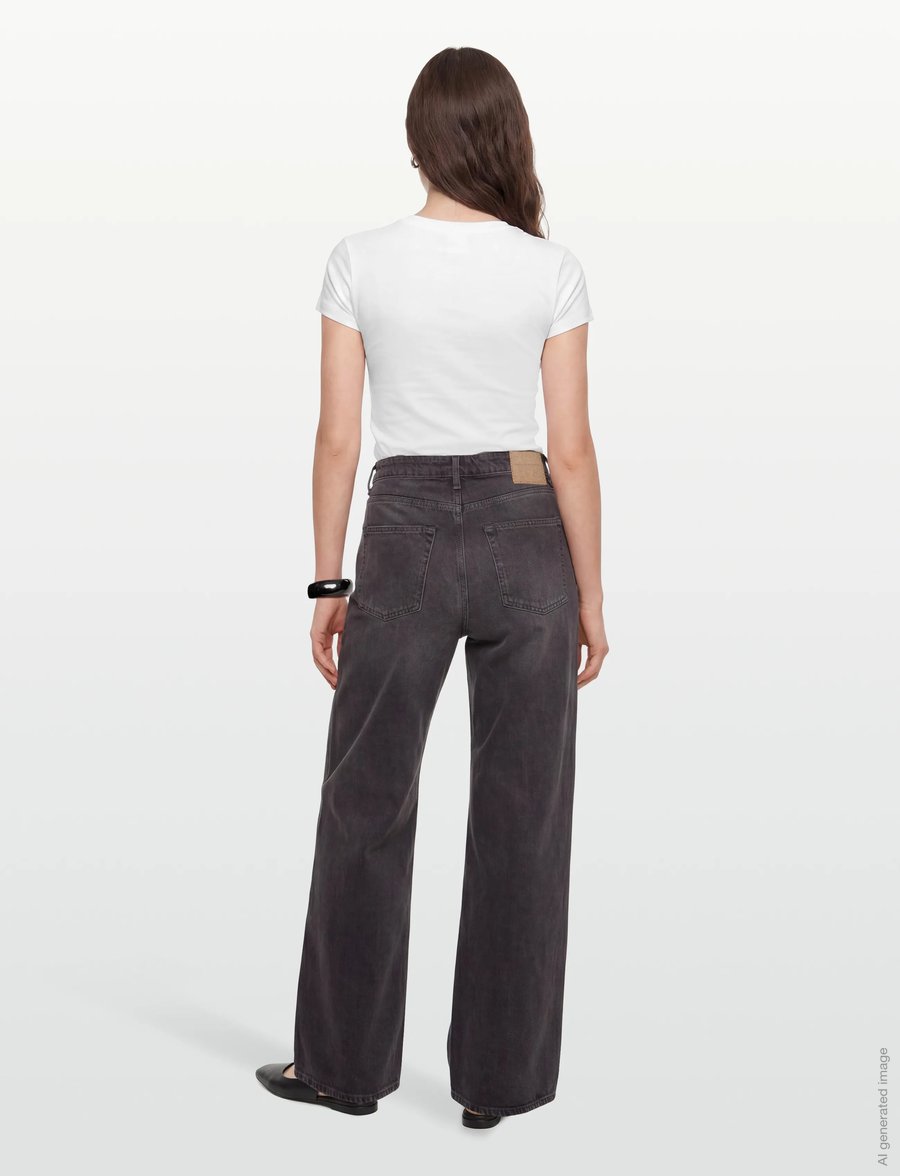 Tiger of Sweden - Kinne Halton - brede jeans - black - 4