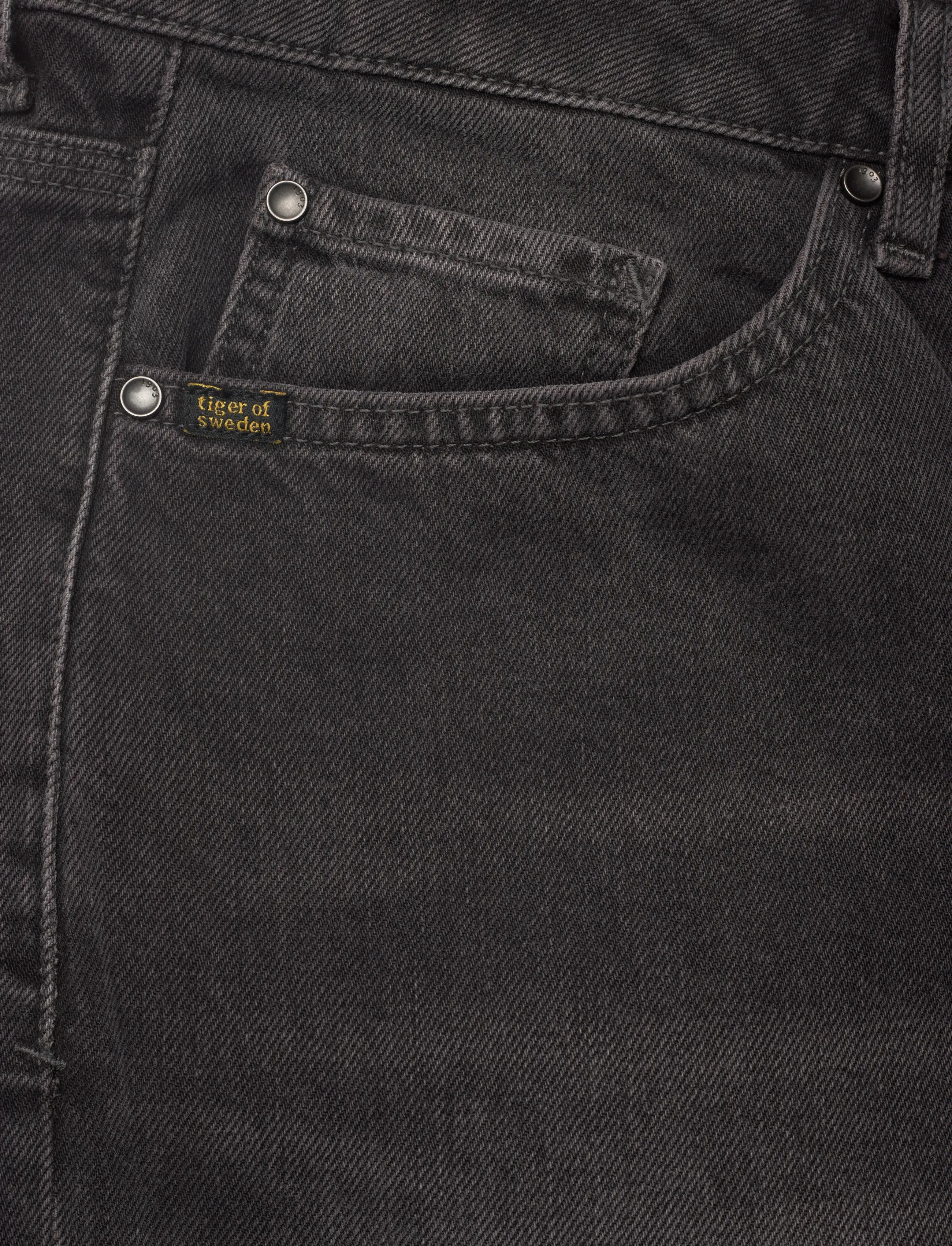Tiger of Sweden - Kinne Halton - hosen mit weitem bein - black - 2