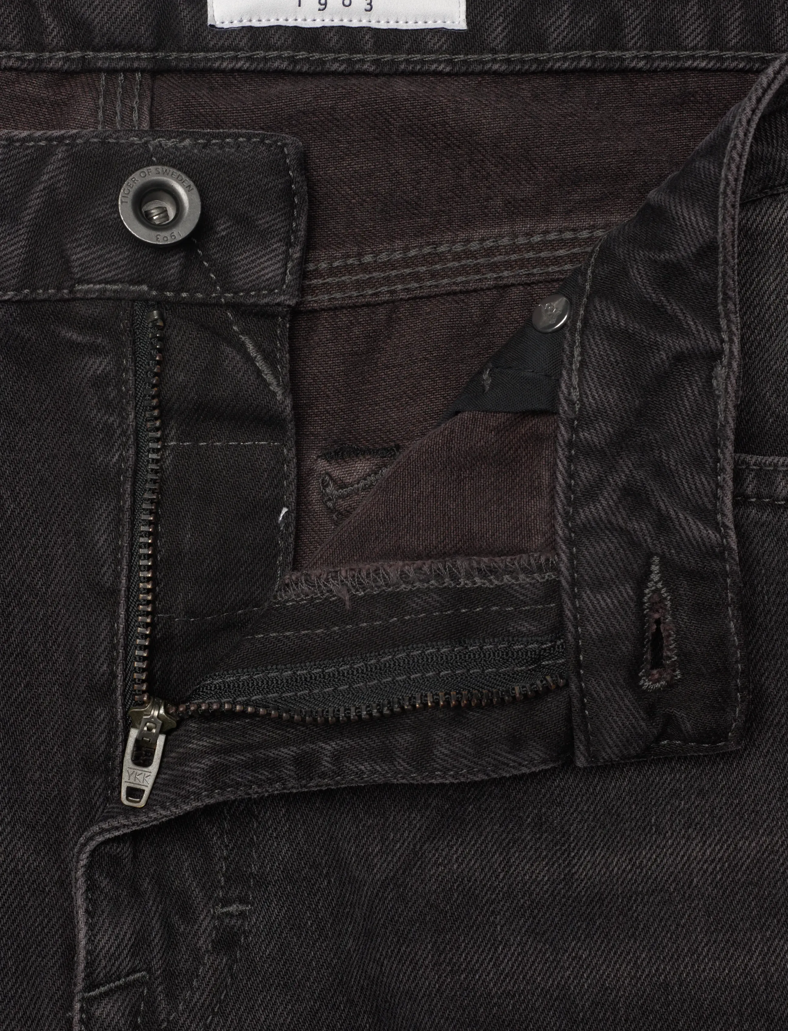 Tiger of Sweden - Kinne Halton - hosen mit weitem bein - black - 3
