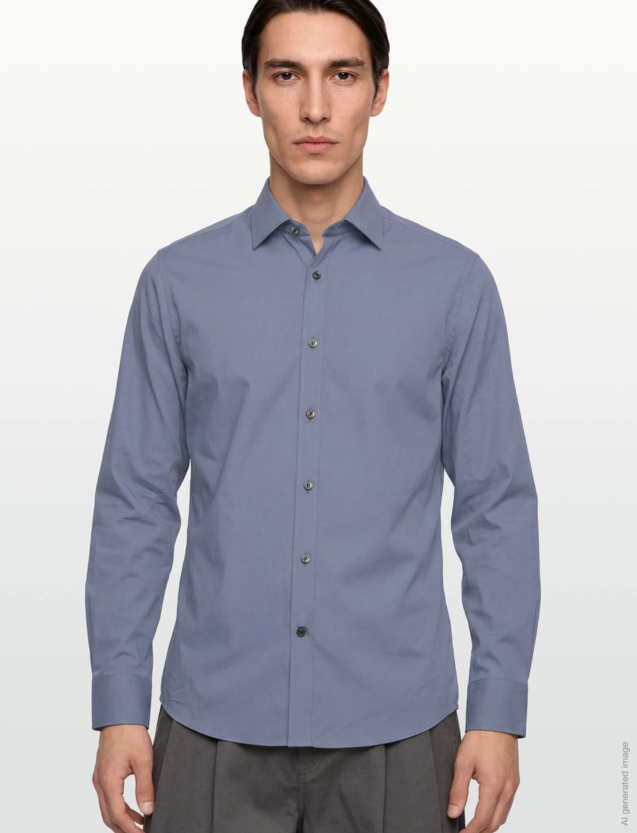 Tiger of Sweden - ADLEY C - basic-hemden - dull blue - 3