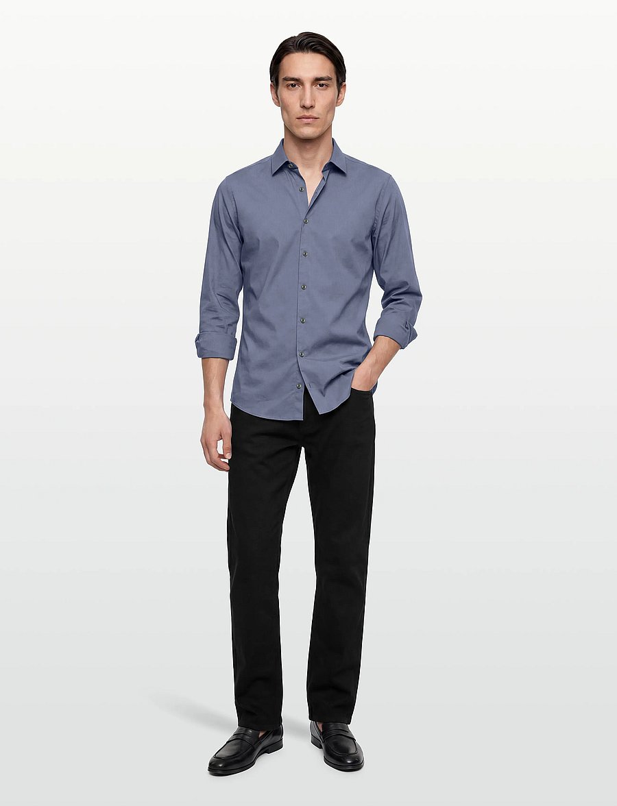 Tiger of Sweden - FILBRODIE - peruskauluspaidat - dull blue - 0