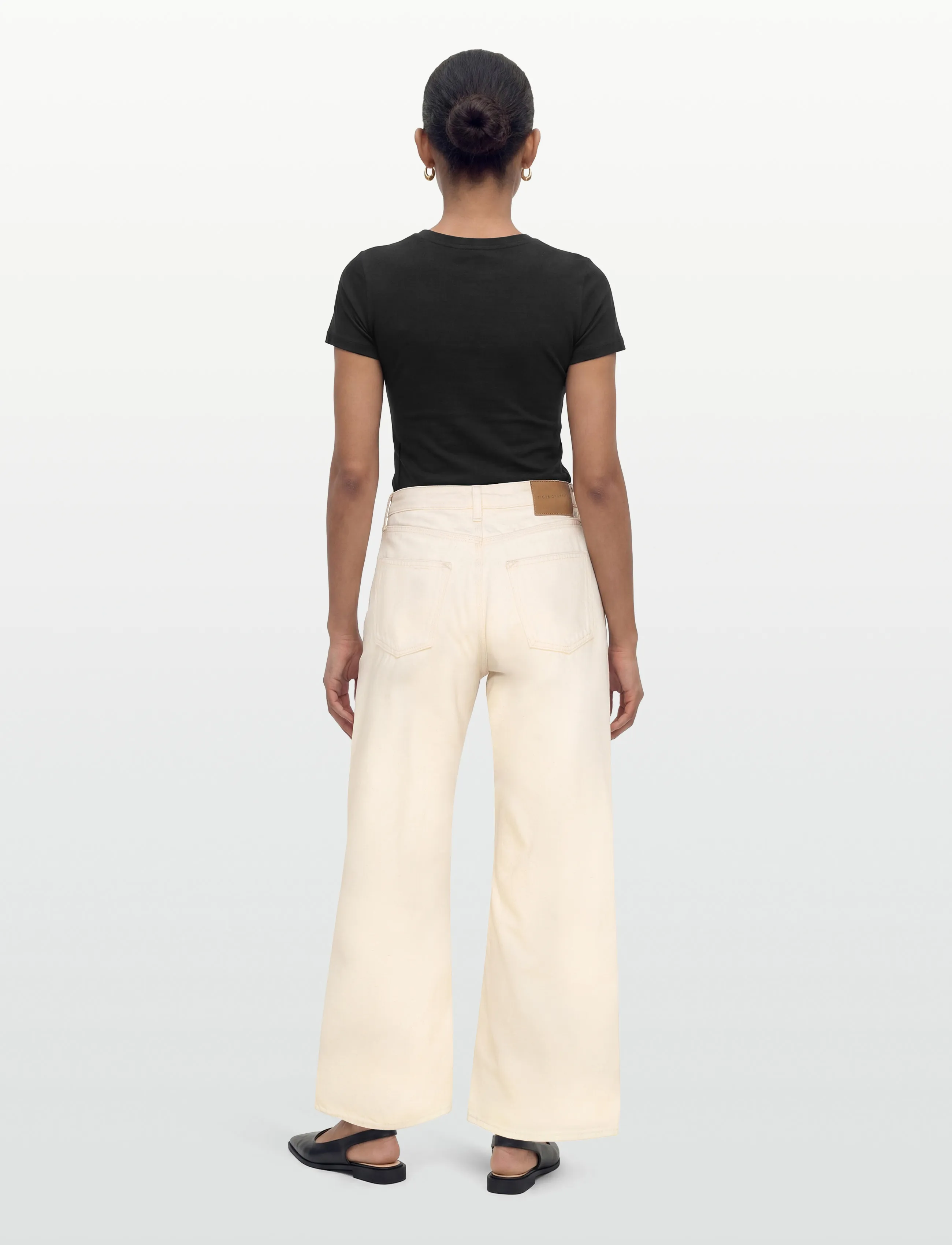 Tiger of Sweden - KINNE CONTROL - wide leg jeans - ecru denim - 5