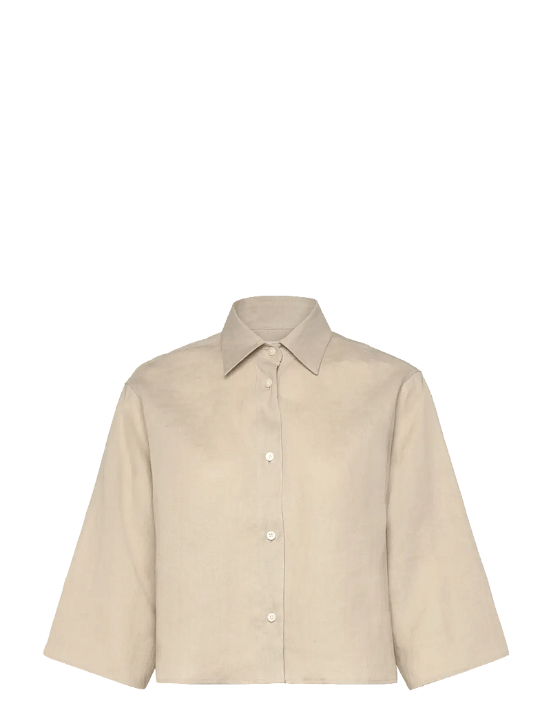 Tiger of Sweden - CORINS - leinenhemden - cream sand - 0