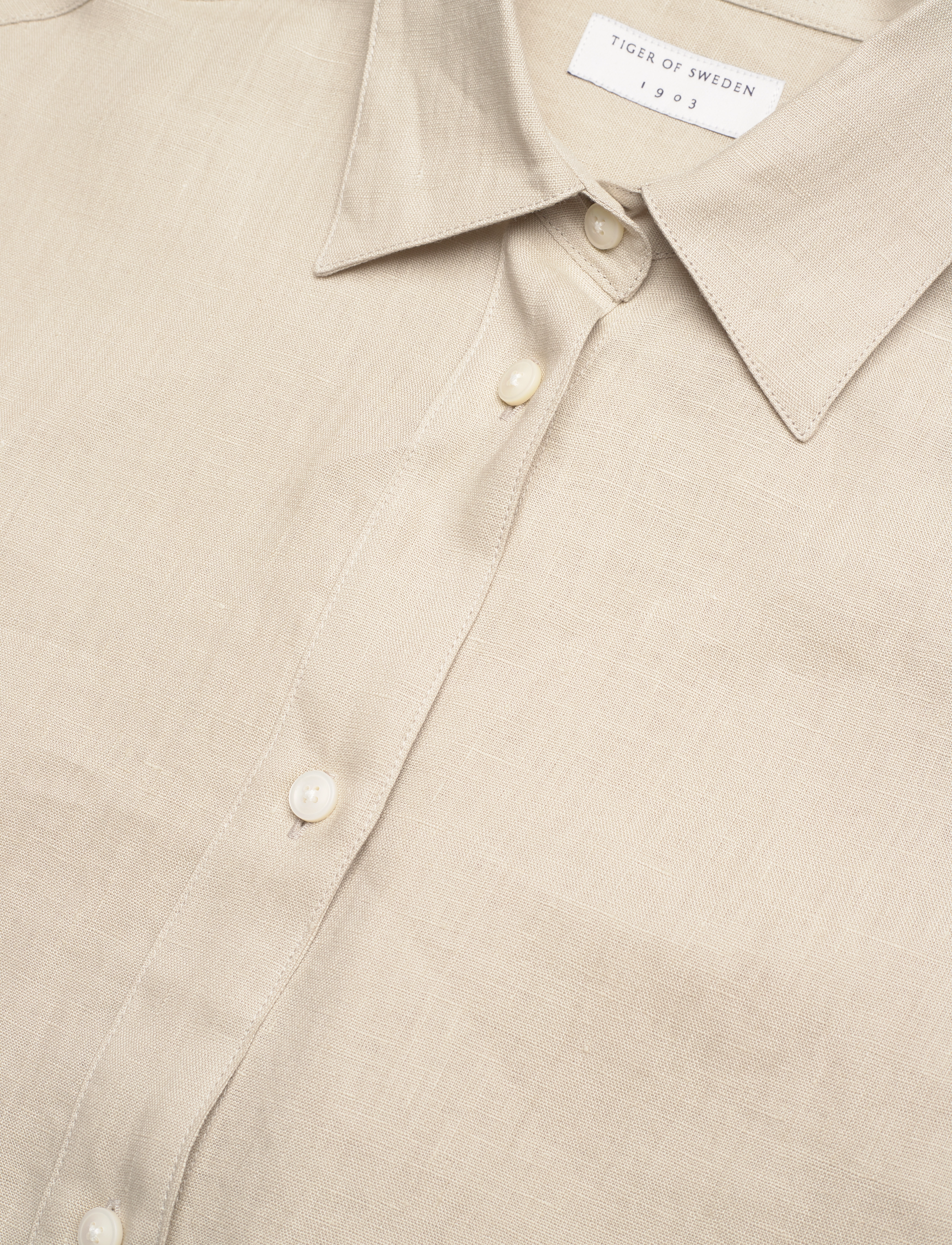 Tiger of Sweden - CORINS - linased särgid - cream sand - 2