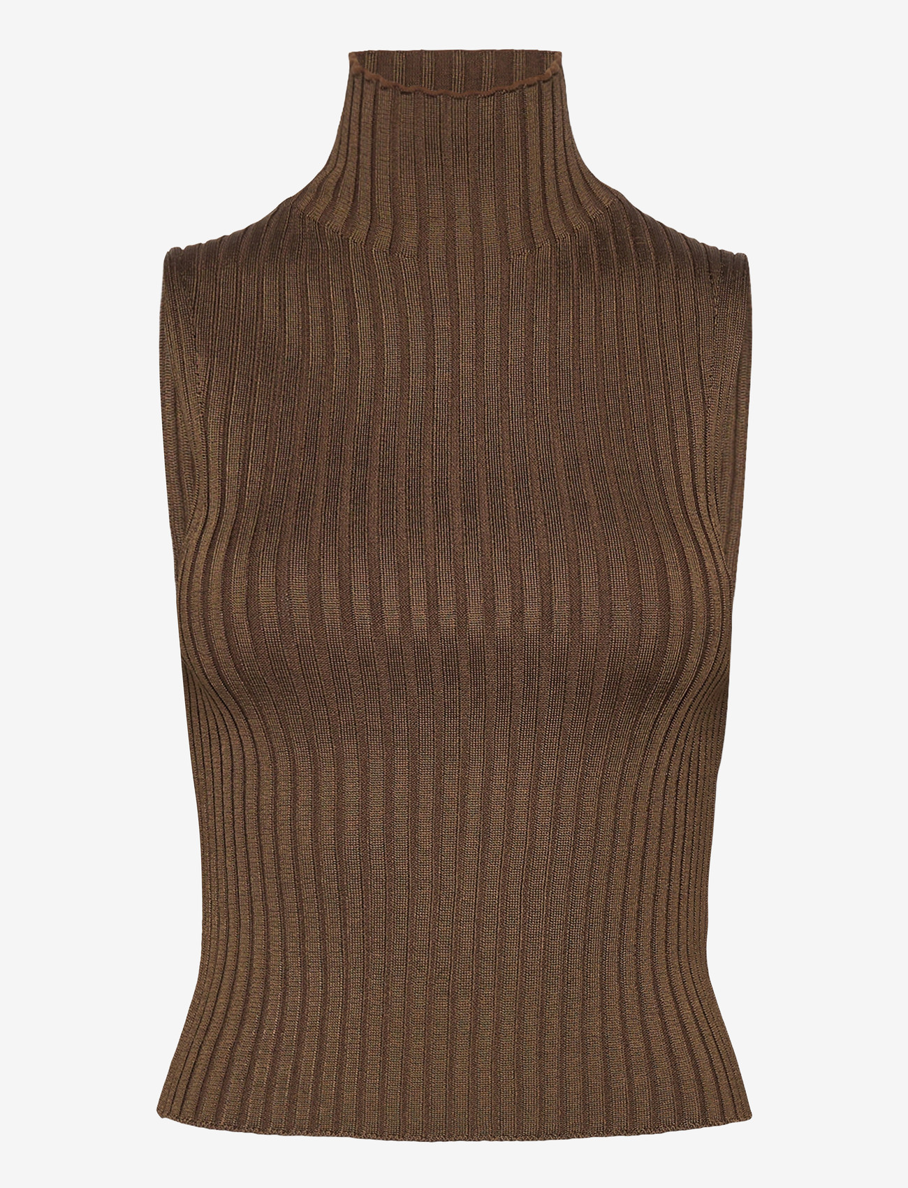 Tiger of Sweden - ISABELLA - stickade västar - bronzed brown - 0