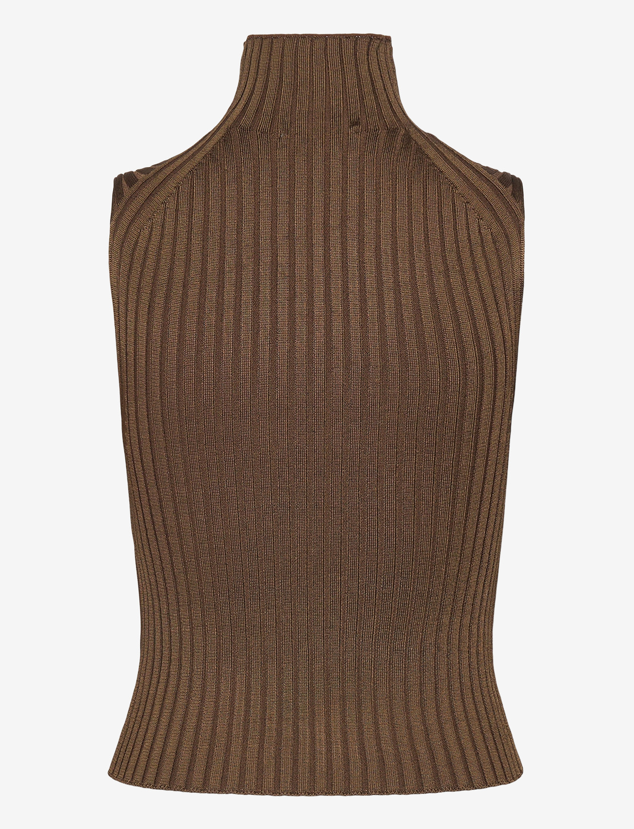 Tiger of Sweden - ISABELLA - stickade västar - bronzed brown - 1