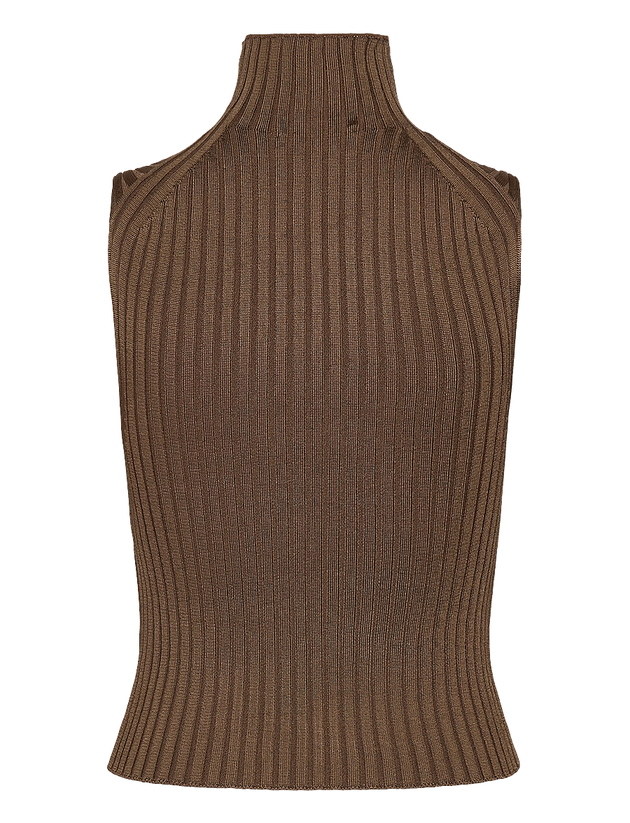 Tiger of Sweden - ISABELLA - prjónavesti - bronzed brown - 1