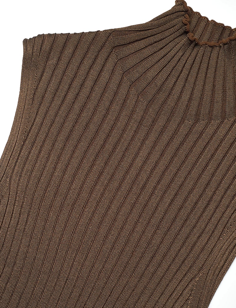 Tiger of Sweden - ISABELLA - strikveste - bronzed brown - 2