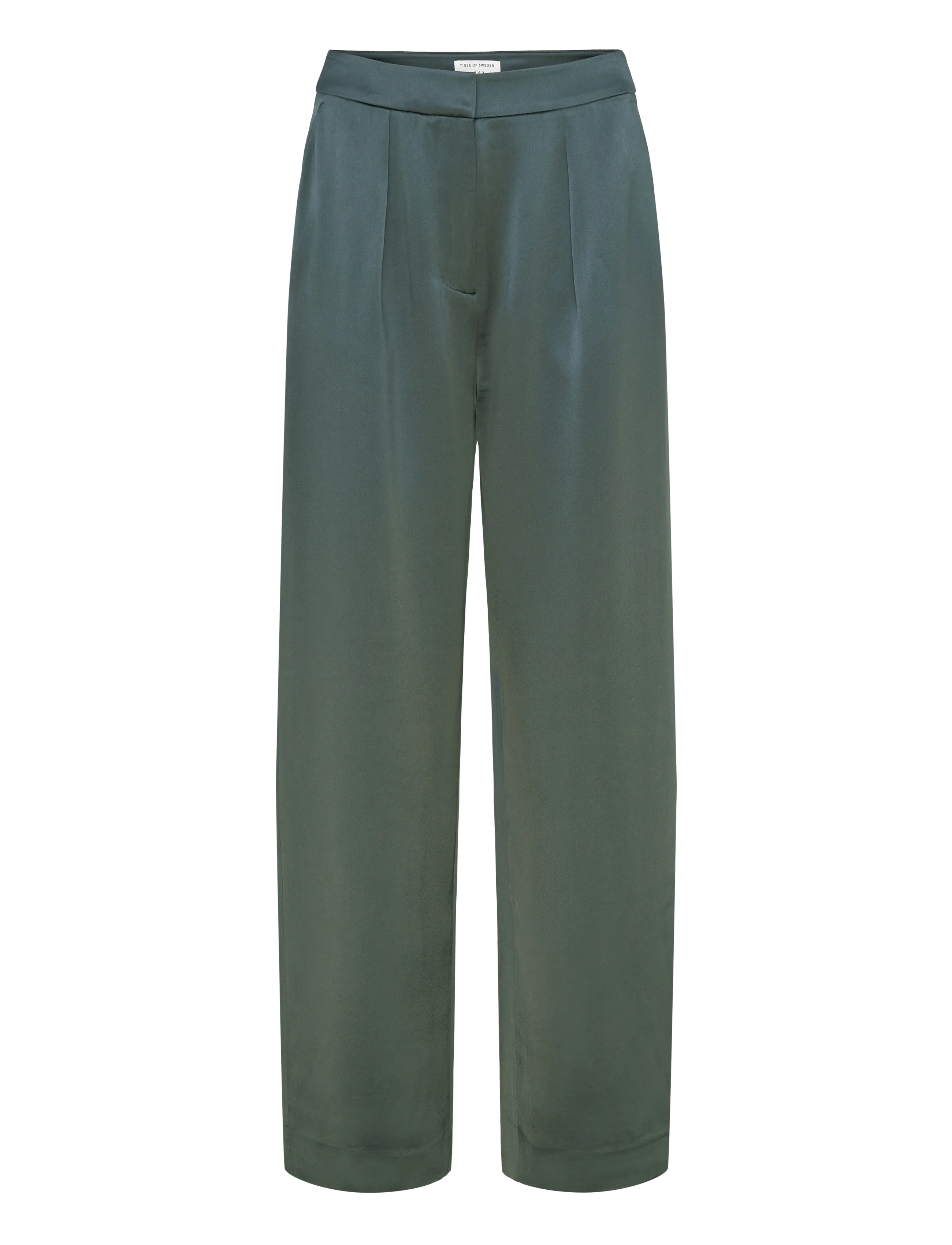Tiger of Sweden - INGA - hosen mit weitem bein - army petrol - 0