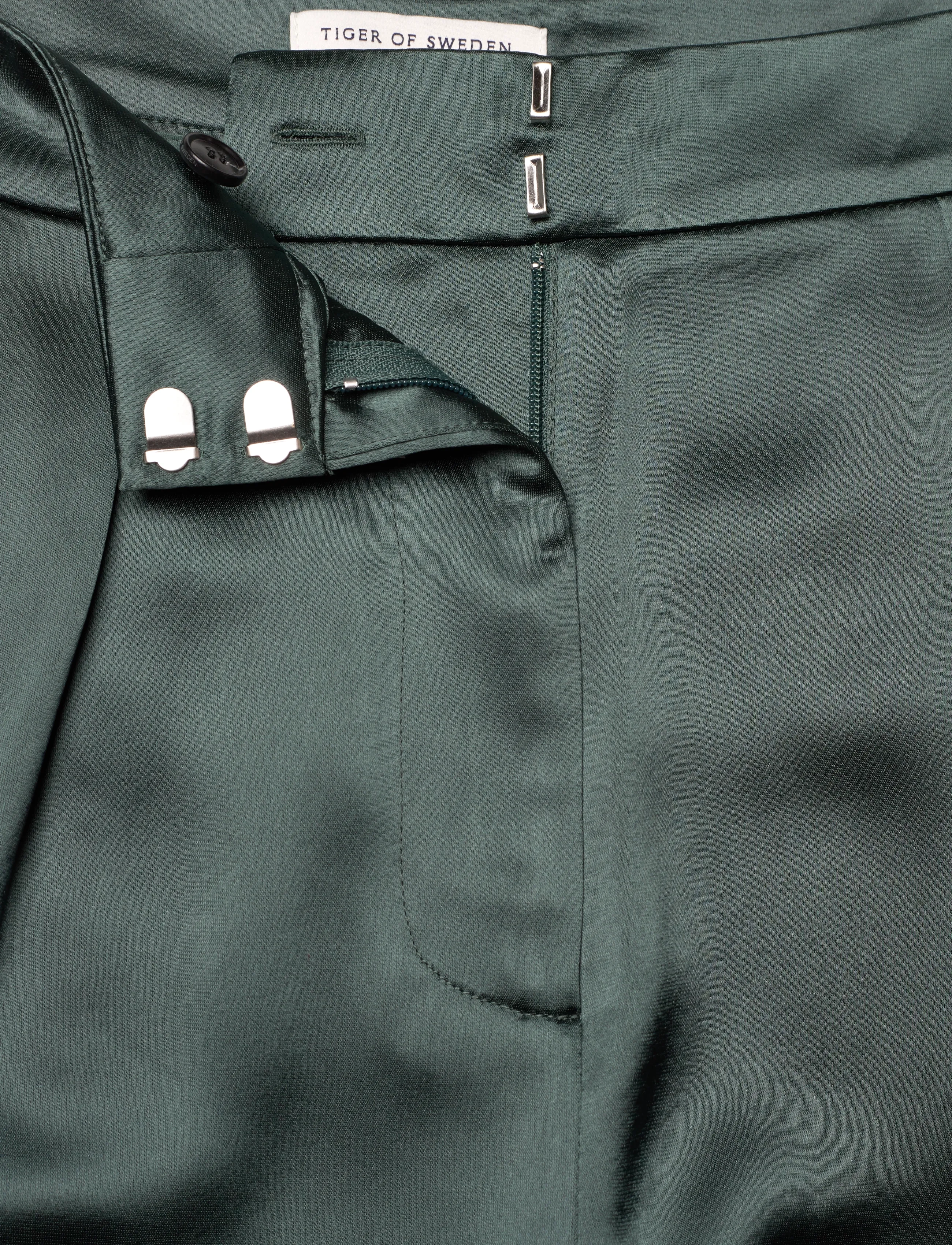 Tiger of Sweden - INGA - hosen mit weitem bein - army petrol - 3