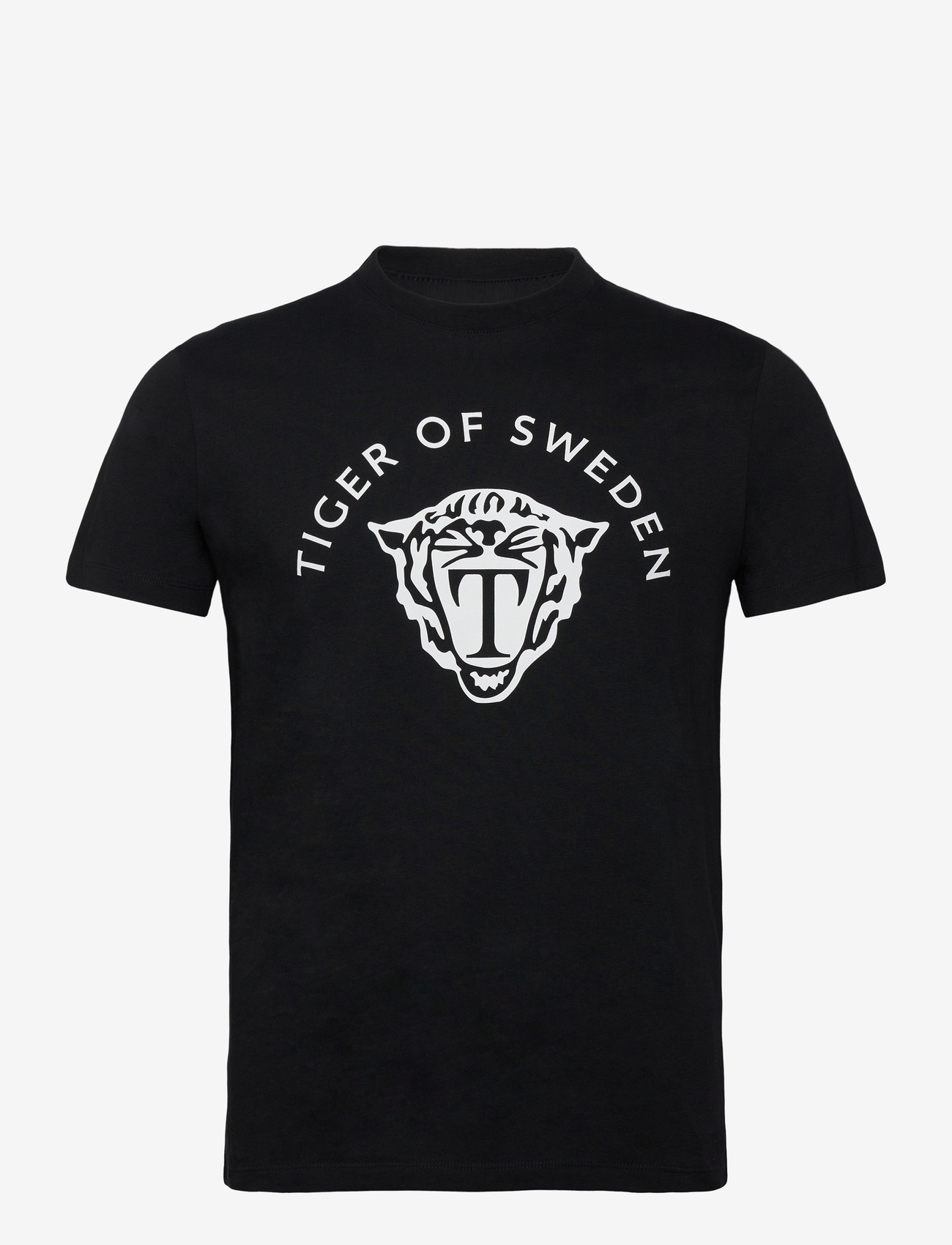 Tiger of Sweden - DILLAN - kortärmade t-shirts - black - 0