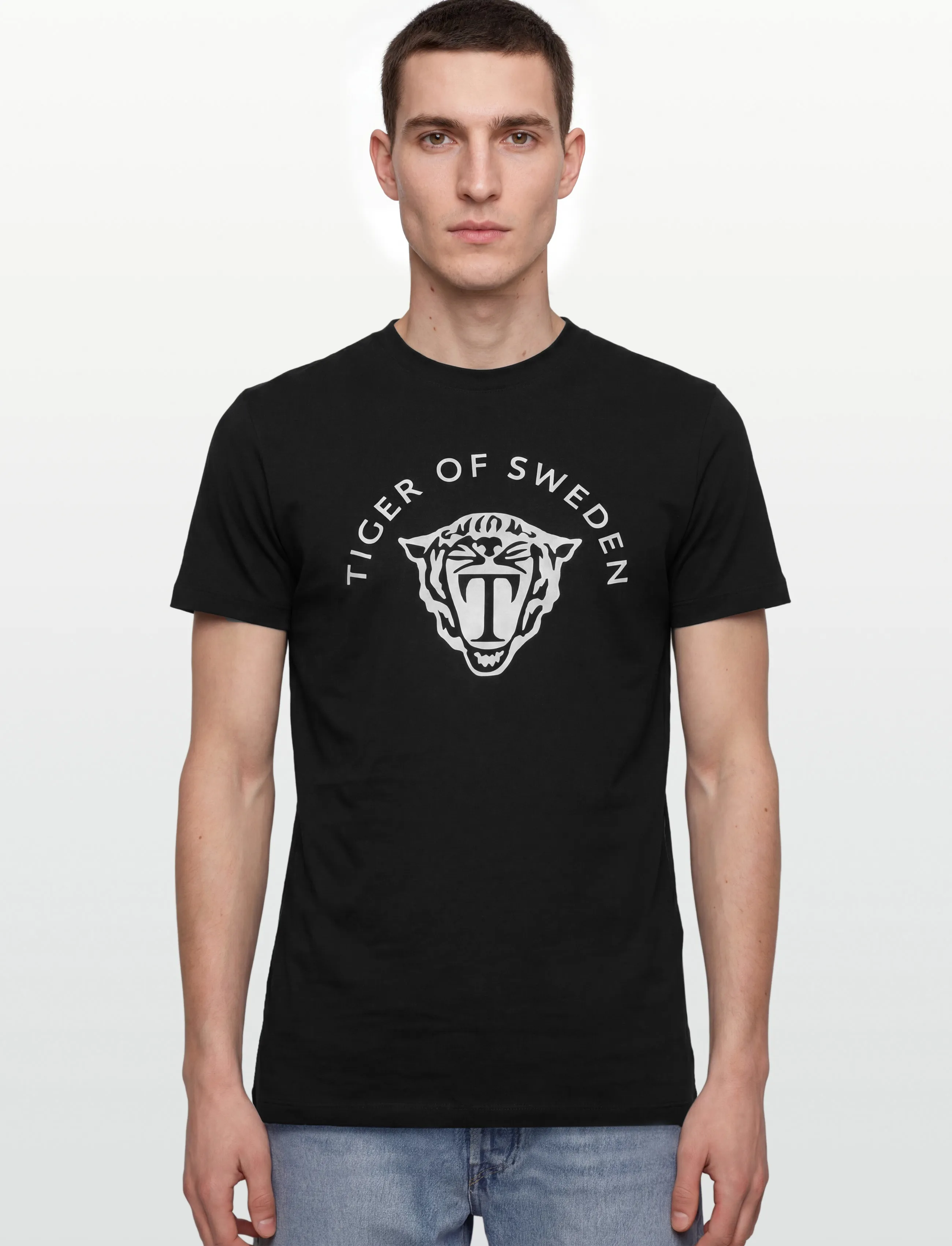 Tiger of Sweden - DILLAN - kortærmede t-shirts - black - 3