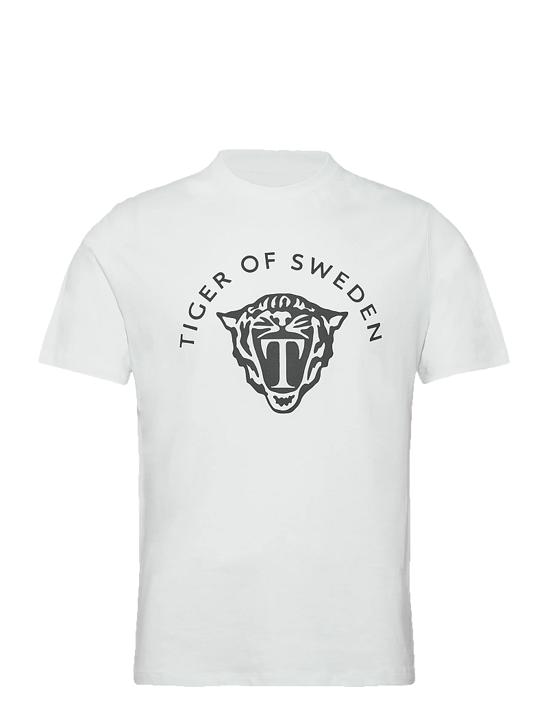 Tiger of Sweden - DILLAN - kortärmade t-shirts - pure white - 0