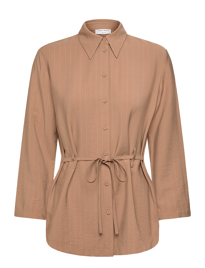 Tiger of Sweden - FELIX - långärmade blusar - light brown - 0