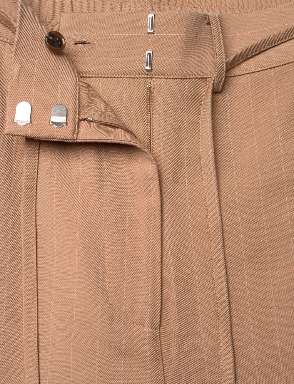 Tiger of Sweden - ELLIS - plačios kelnės - light brown - 3