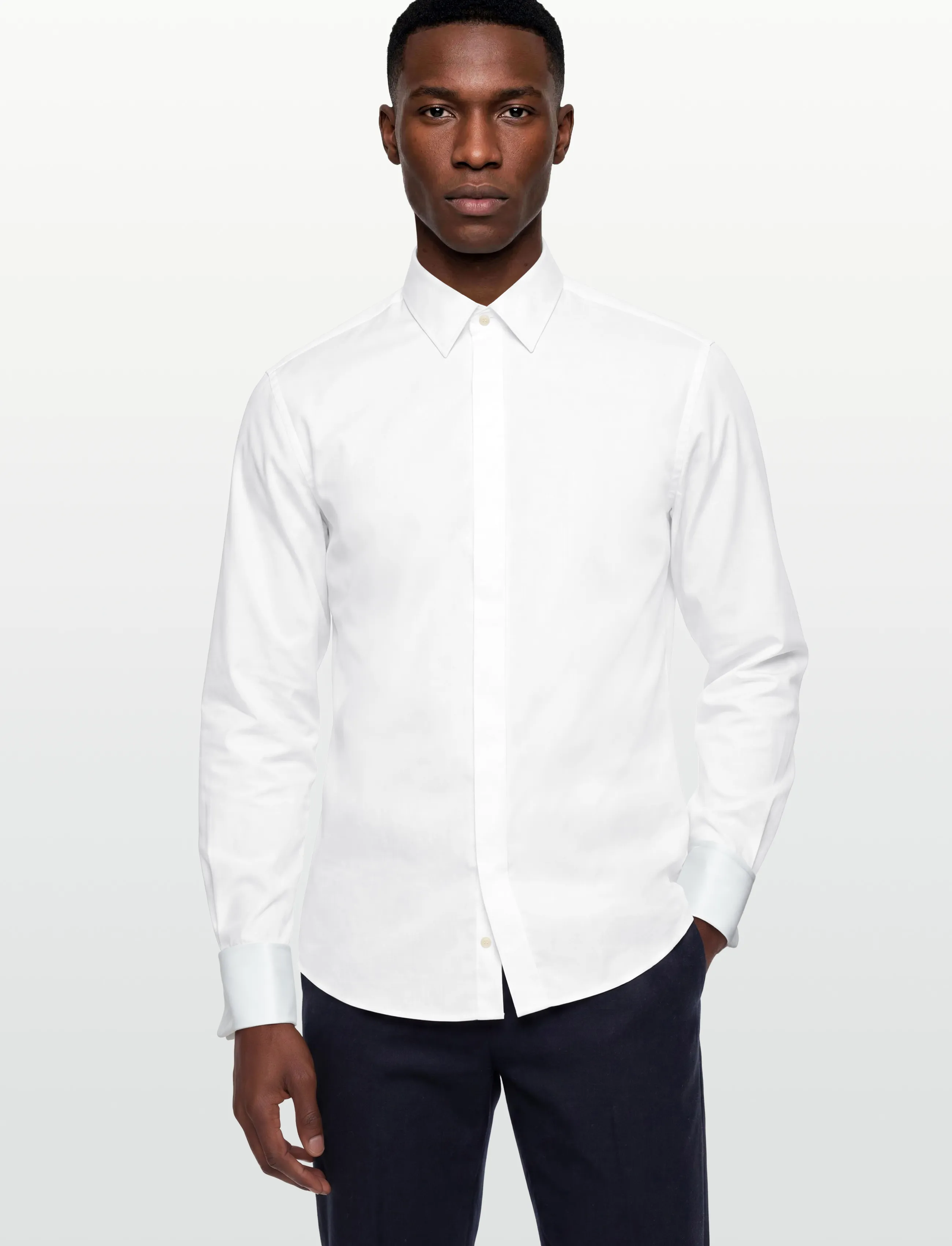 Tiger of Sweden - ADLEY T - basic-hemden - pure white - 3