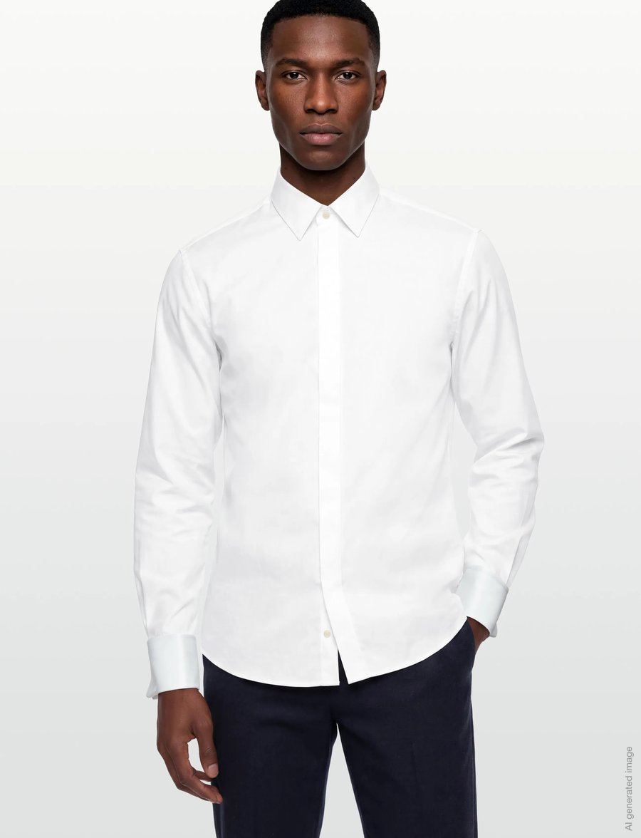 Tiger of Sweden - ADLEY T - basic-hemden - pure white - 3