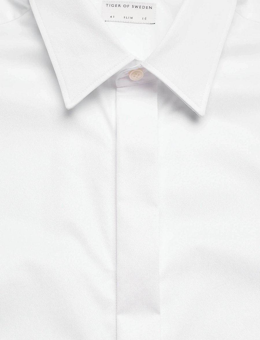 Tiger of Sweden - ADLEY T - basic-hemden - pure white - 2