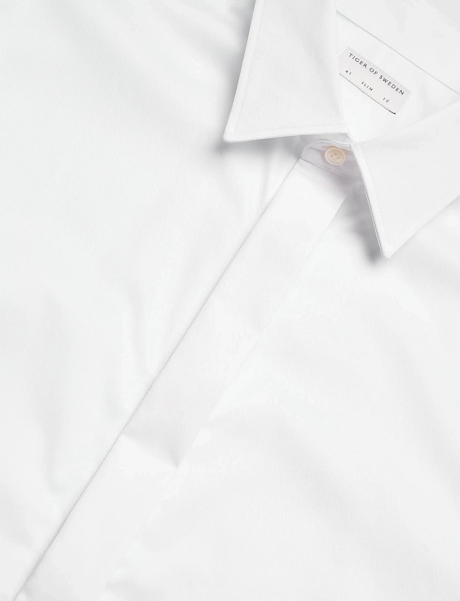 Tiger of Sweden - ADLEY T - basic-hemden - pure white - 3